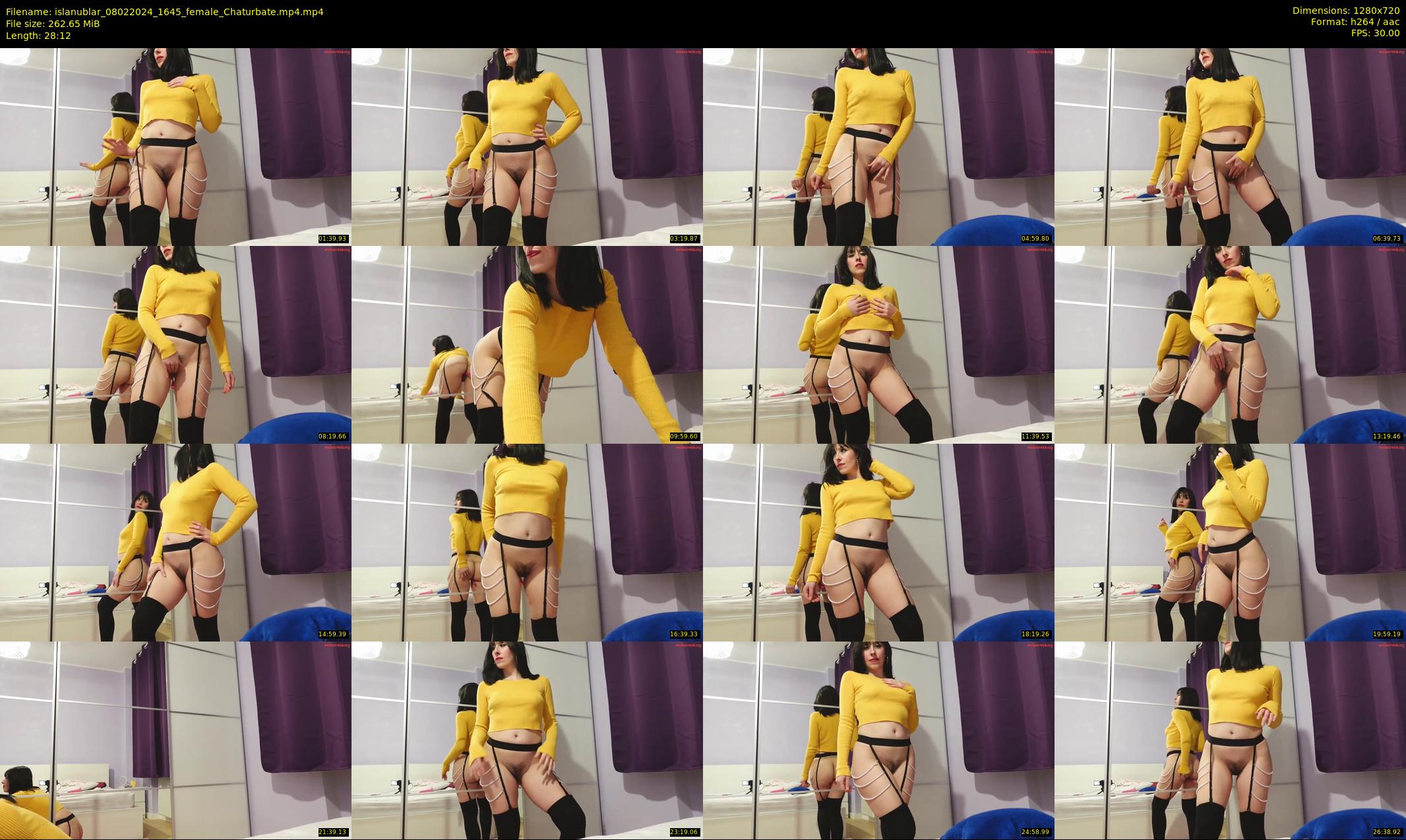 islanublar — 29 minute Chaturbate female cam show recording, 720p, Feb 8, 2024