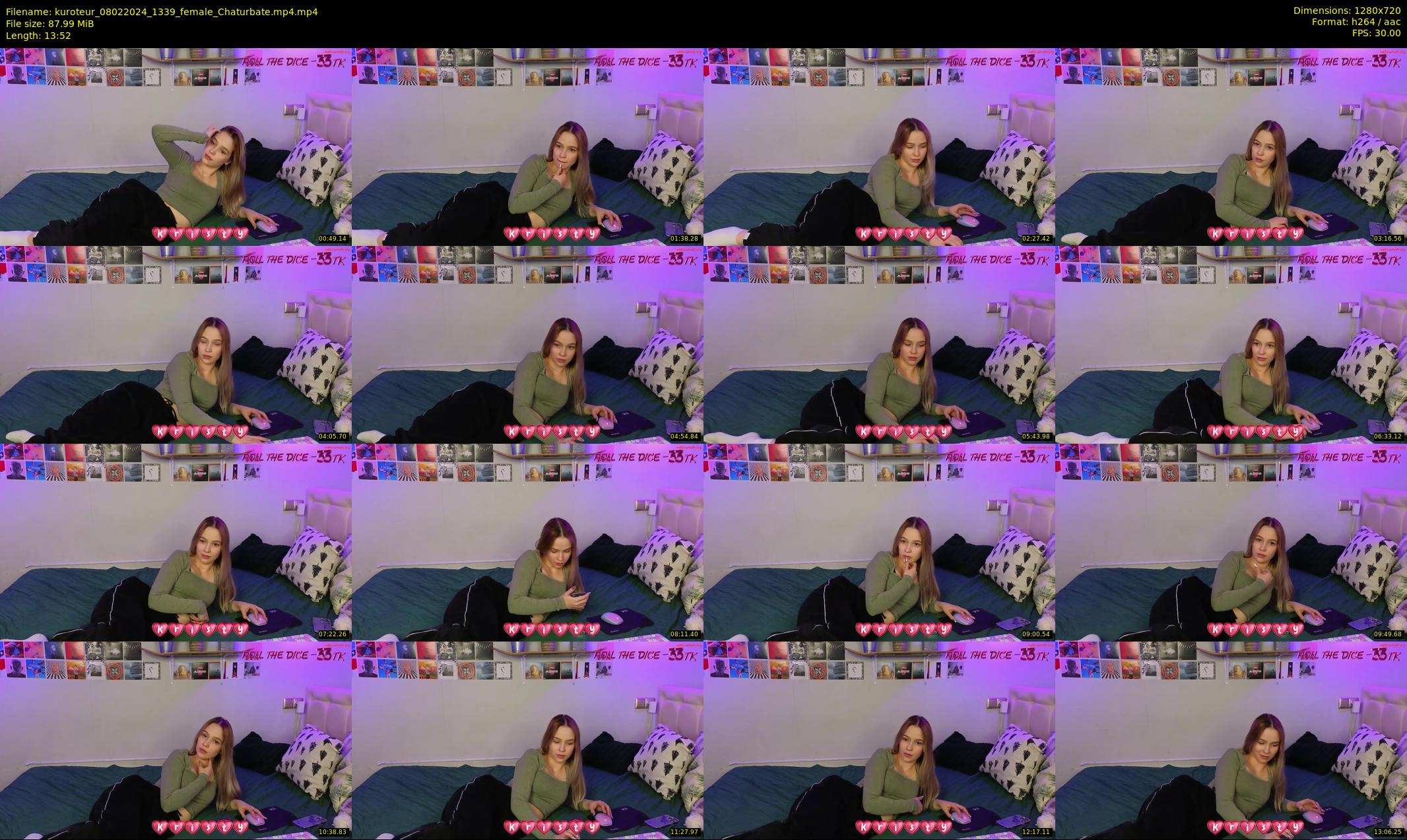 kuroteur — 14 minute Chaturbate couple cam show recording, 720p, Feb 8, 2024