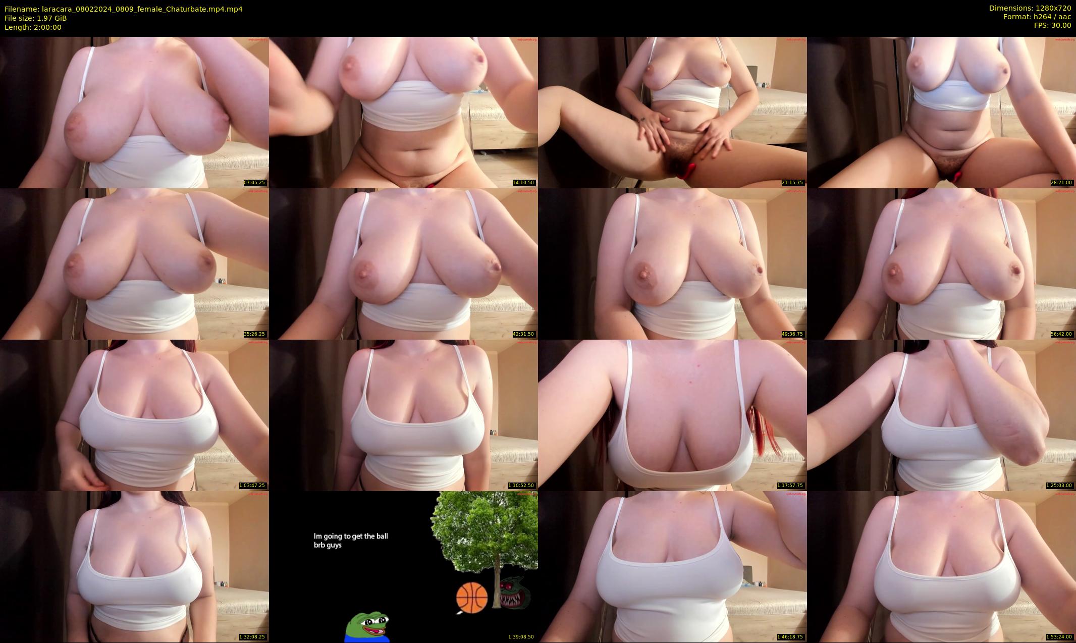 laracara — 120 minute Chaturbate female cam show recording, 720p, Feb 8, 2024