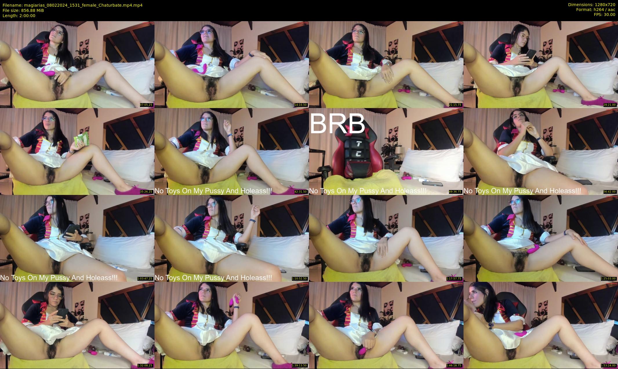 magiarias — 120 minute Chaturbate female cam show recording, 720p, Feb 8, 2024