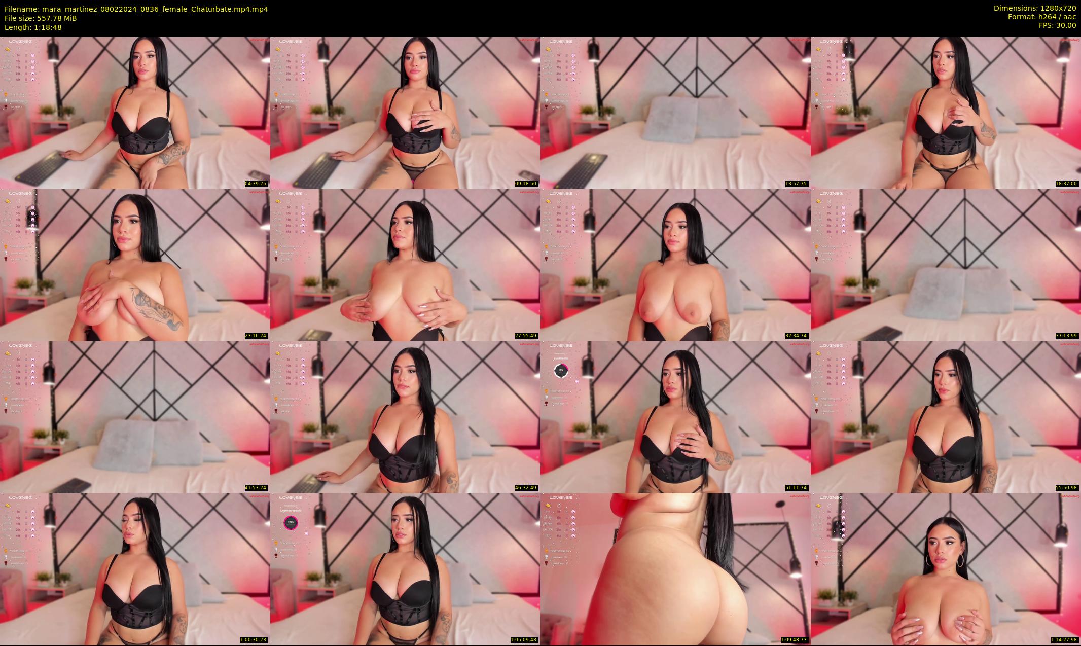 mara_martinez — 79 minute Chaturbate female cam show recording, 720p, Feb 8, 2024