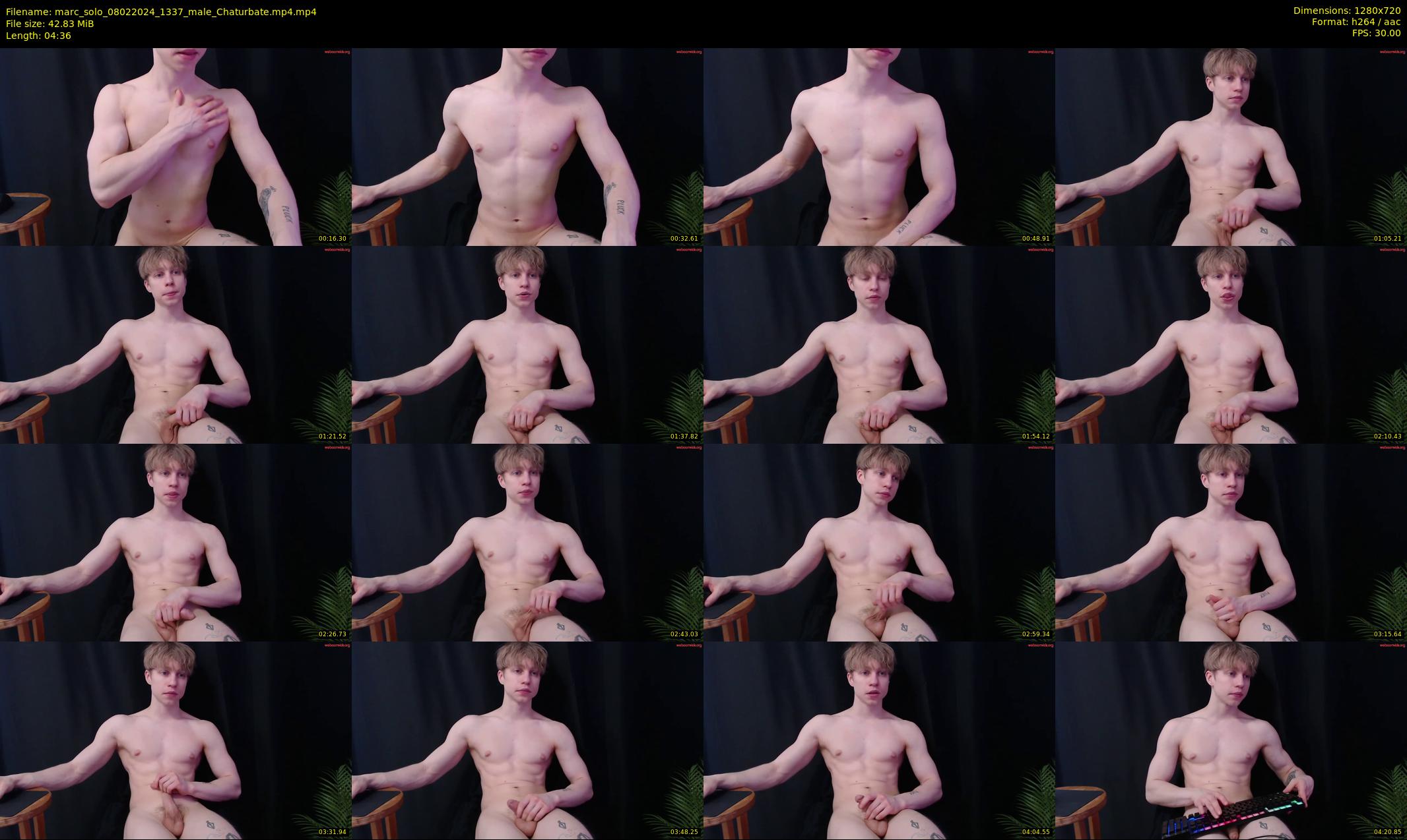 marc_solo — 5 minute Chaturbate male cam show recording, 720p, Feb 8, 2024