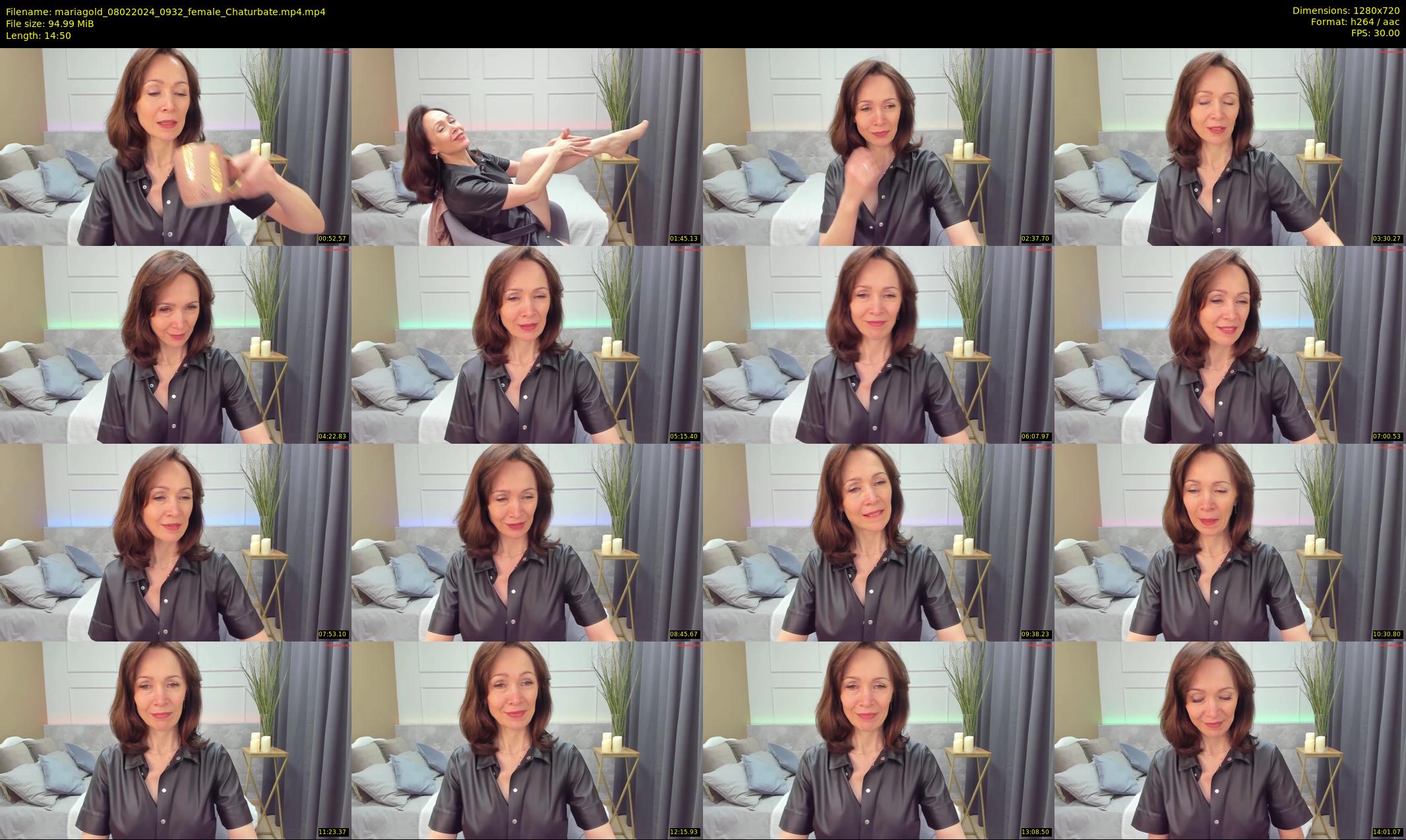 mariagold — 15 minute Chaturbate female cam show recording, 720p, Feb 8, 2024