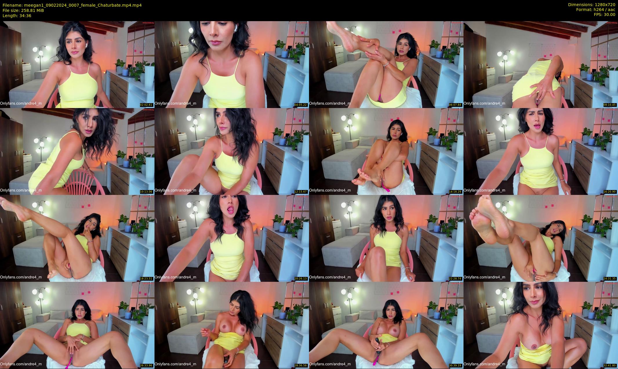 meegan1 — 35 minute Chaturbate female cam show recording, 720p, Feb 9, 2024