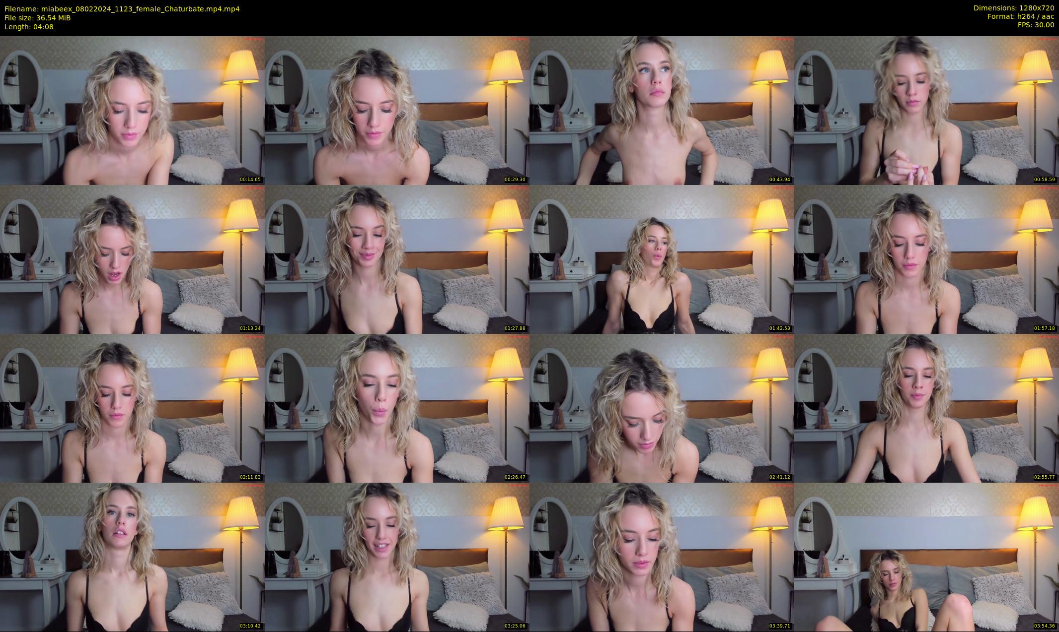 miabeex — 5 minute Chaturbate female cam show recording, 720p, Feb 8, 2024