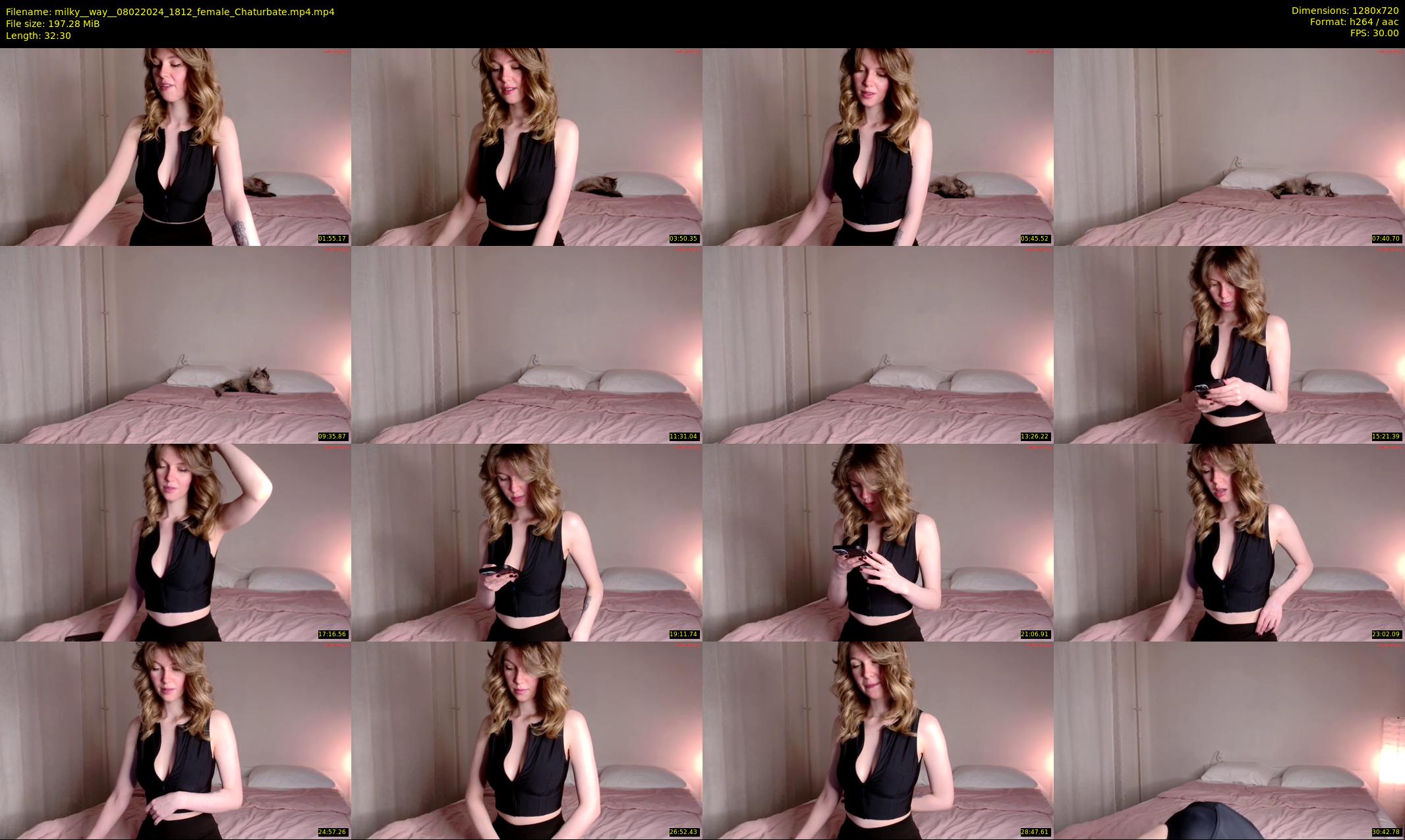 milky__way_ — 33 minute Chaturbate female cam show recording, 720p, Feb 8, 2024