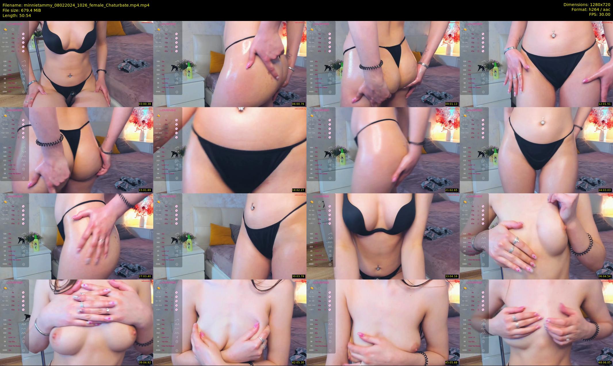 minnietammy — 51 minute Chaturbate female cam show recording, 720p, Feb 8, 2024