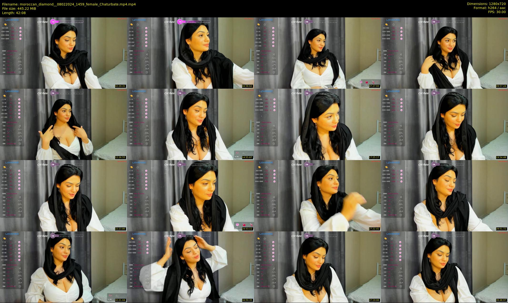 moroccan_diamond_ — 43 minute Chaturbate female cam show recording, 720p, Feb 8, 2024