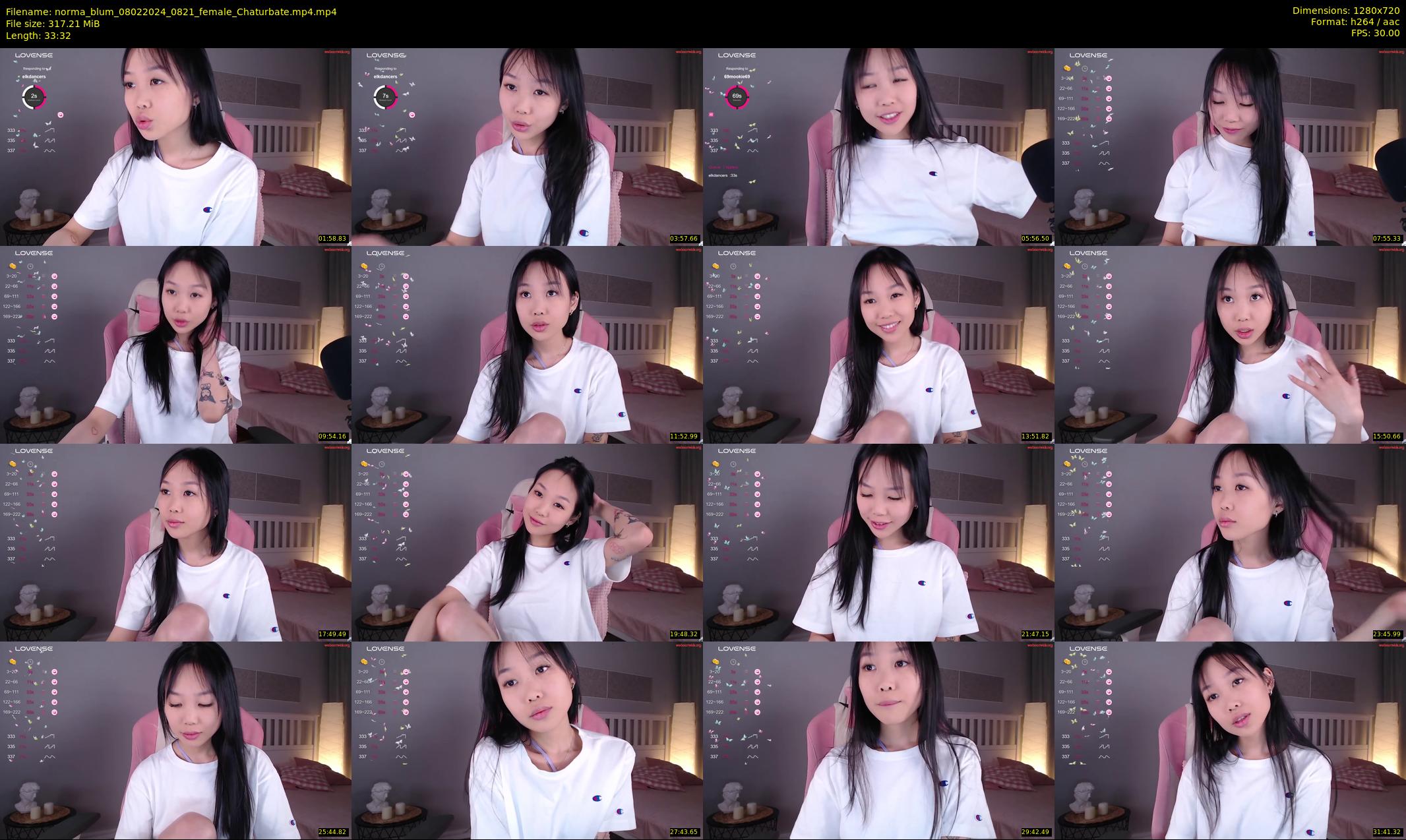 norma_blum — 34 minute Chaturbate female cam show recording, 720p, Feb 8, 2024
