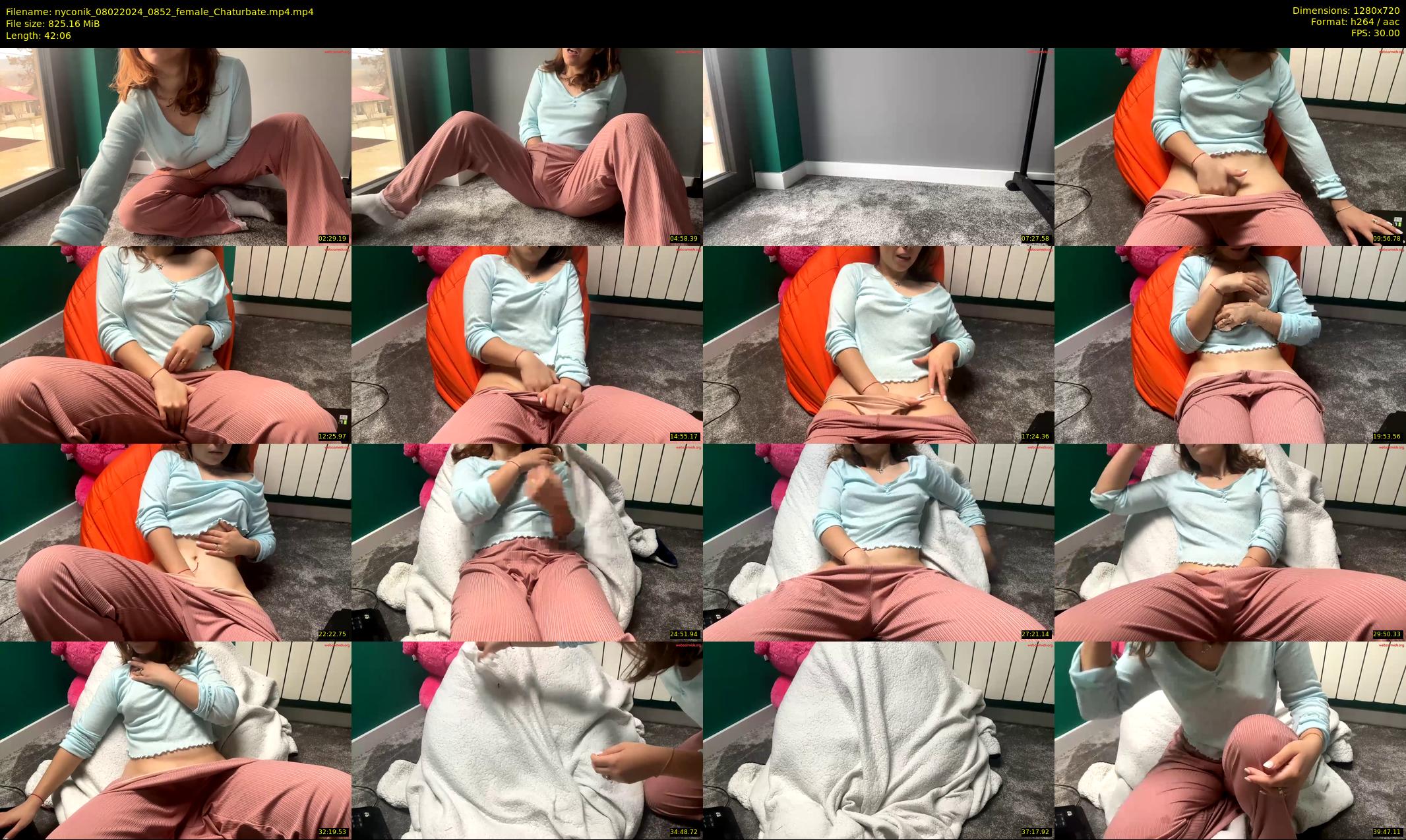 nyconik — 43 minute Chaturbate female cam show recording, 720p, Feb 8, 2024