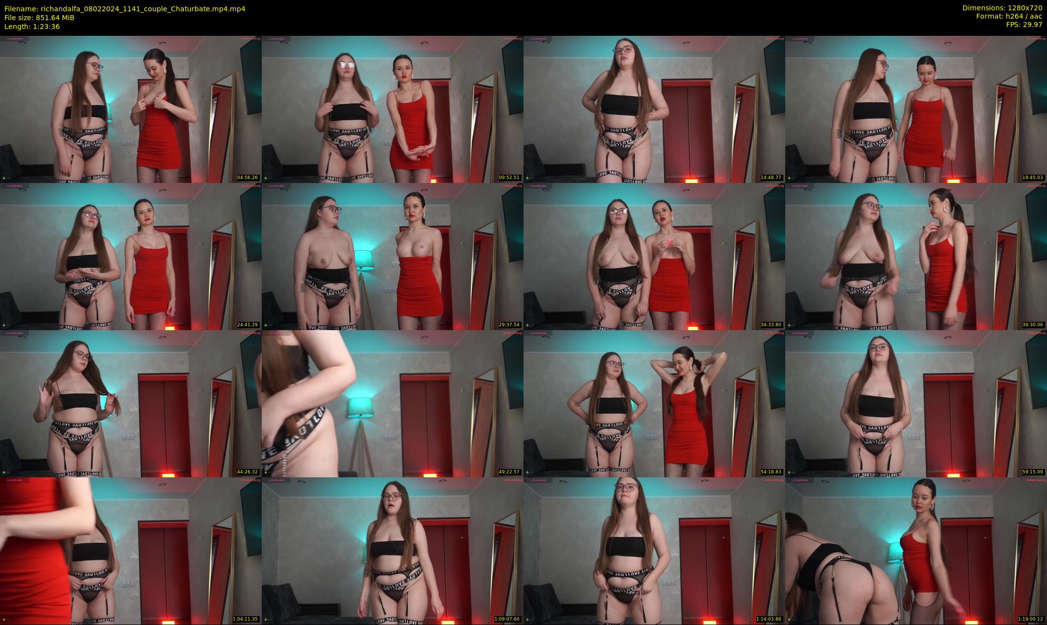 richandalfa — 84 minute Chaturbate couple cam show recording, 720p, Feb 8, 2024