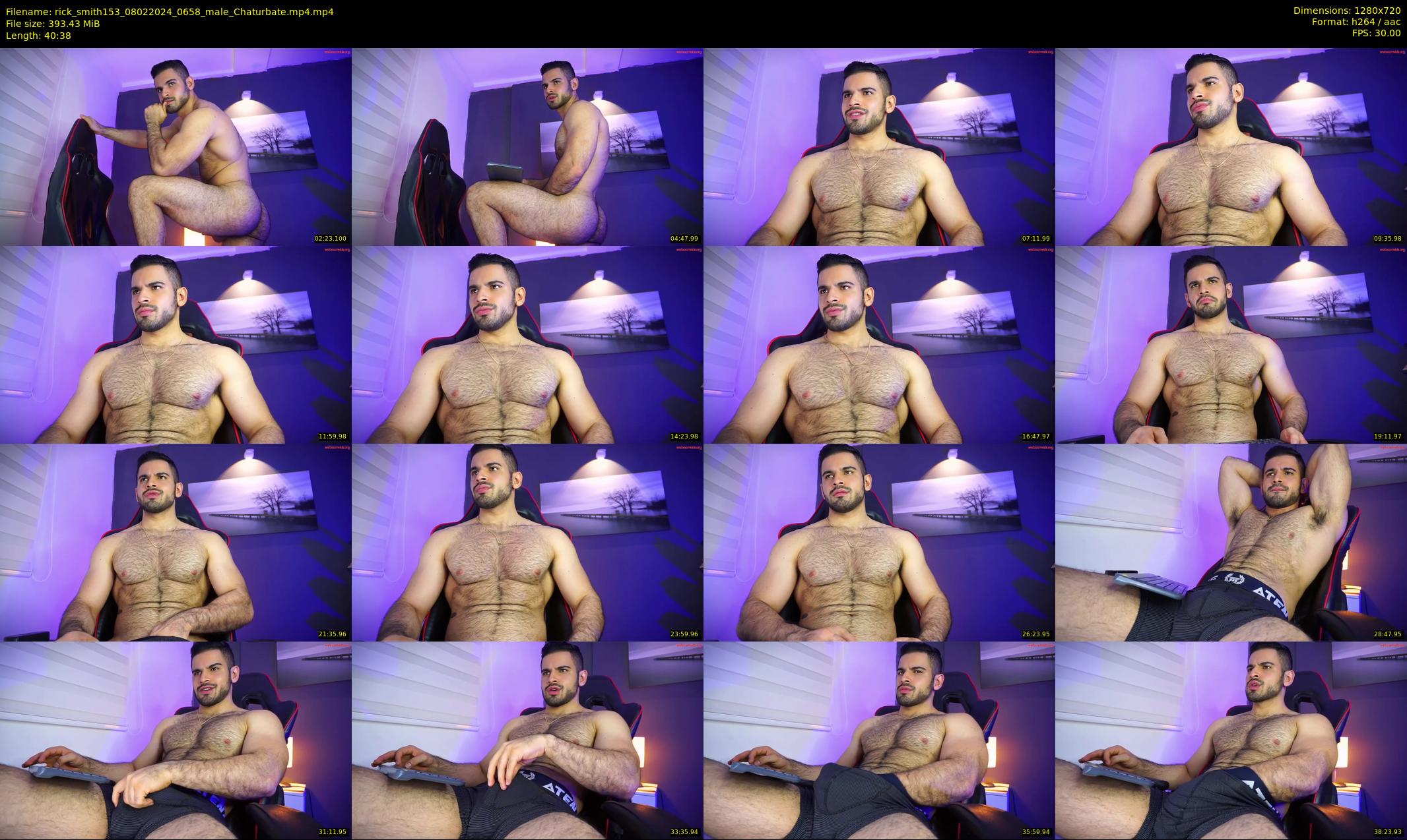 rick_smith153 — 41 minute Chaturbate male cam show recording, 720p, Feb 8, 2024