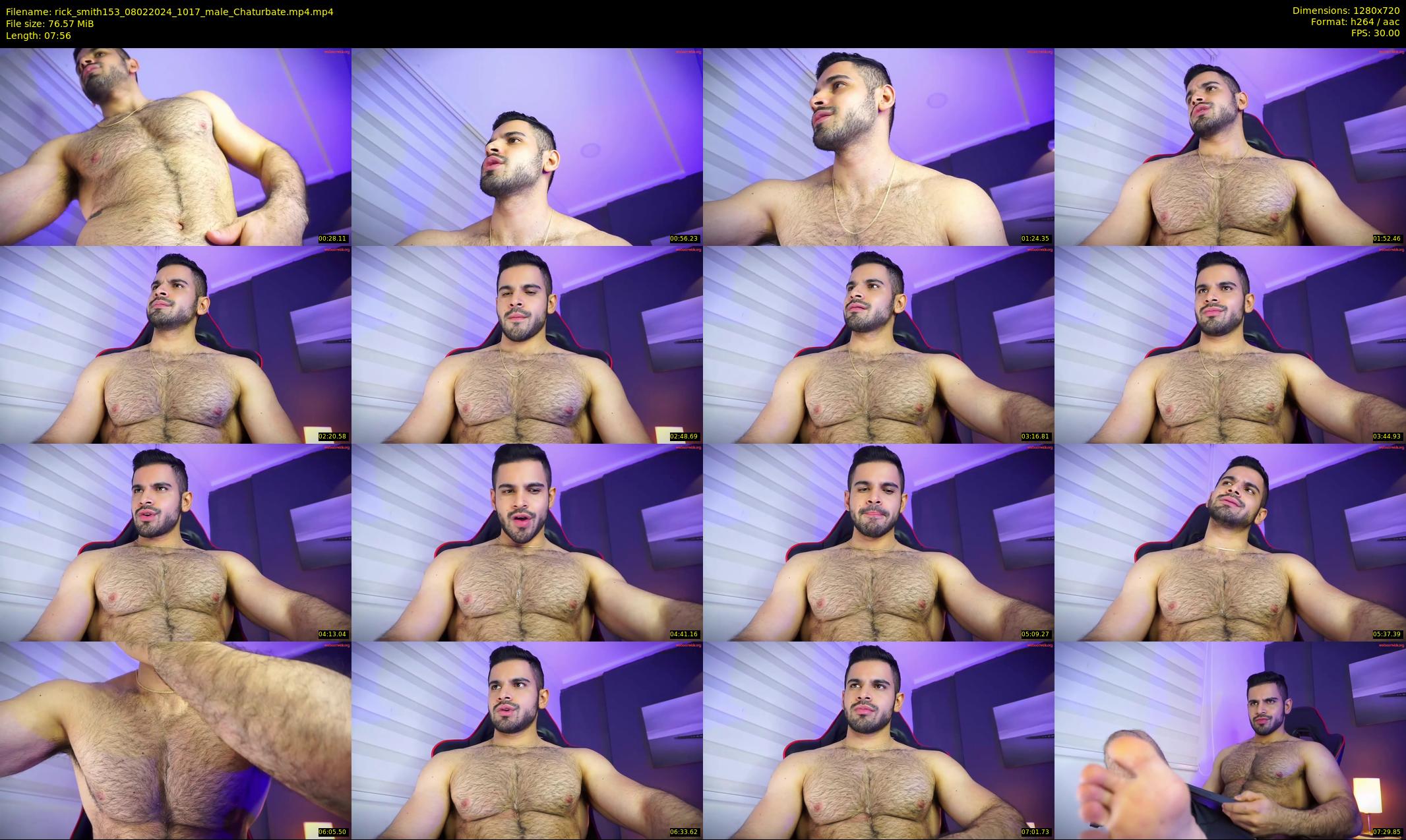 rick_smith153 — 8 minute Chaturbate male cam show recording, 720p, Feb 8, 2024
