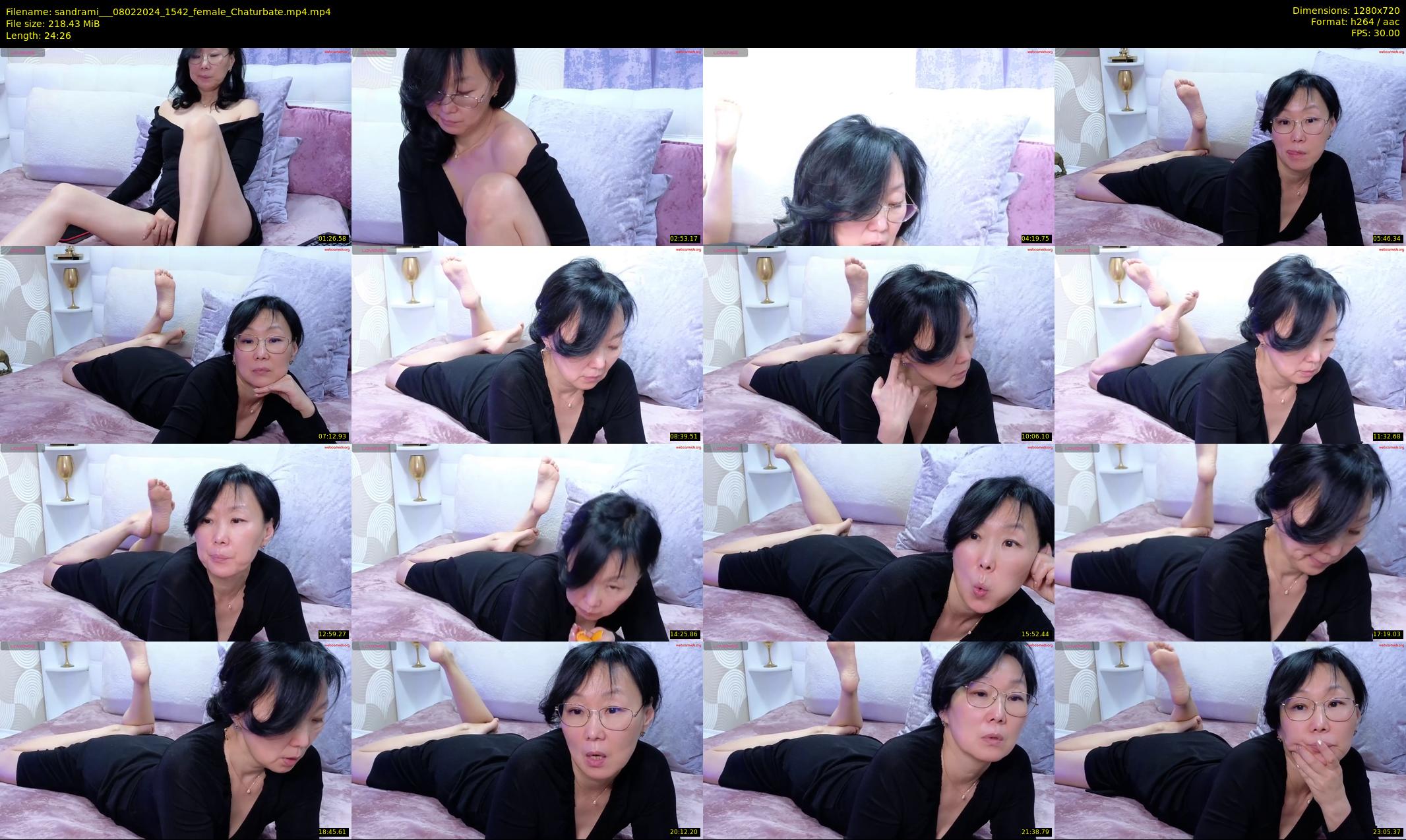 sandrami__ — 25 minute Chaturbate female cam show recording, 720p, Feb 8, 2024