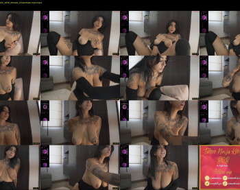 tattoo_ninja_kitty — 21 minute Chaturbate female cam show recording, 720p, Feb 8, 2024