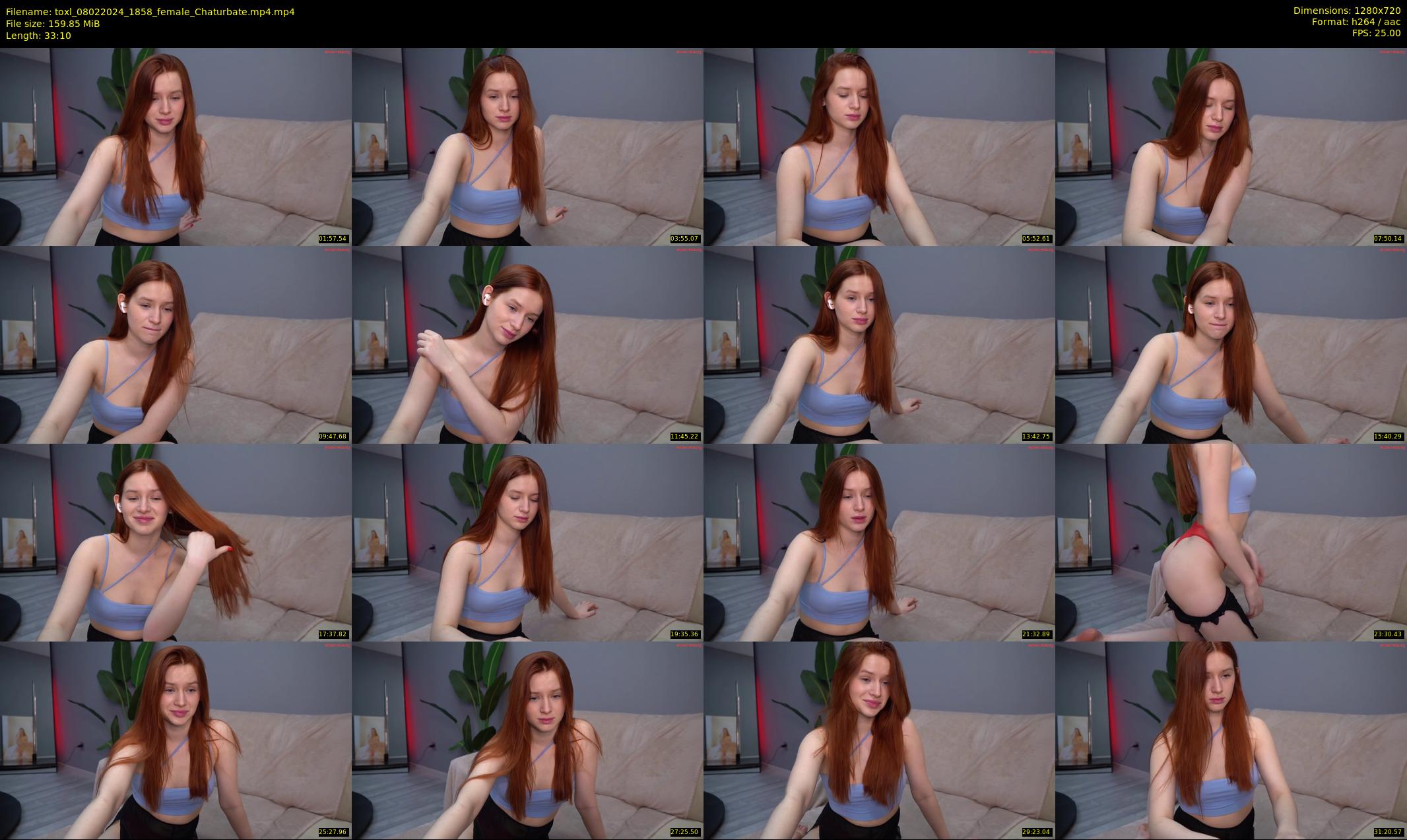 toxl — 34 minute Chaturbate female cam show recording, 720p, Feb 8, 2024