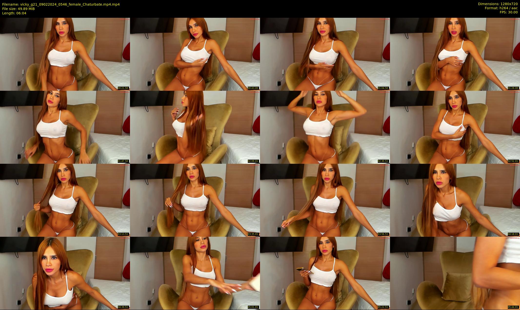 vicky_g21 — 7 minute Chaturbate female cam show recording, 720p, Feb 9, 2024