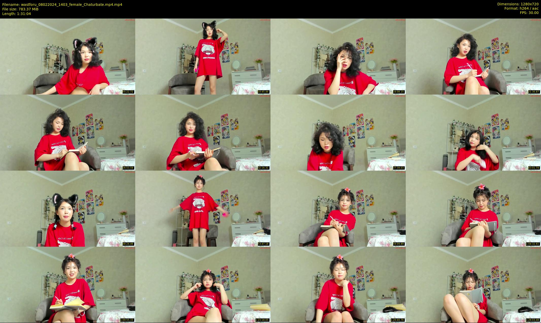 wastforu — 92 minute Chaturbate female cam show recording, 720p, Feb 8, 2024
