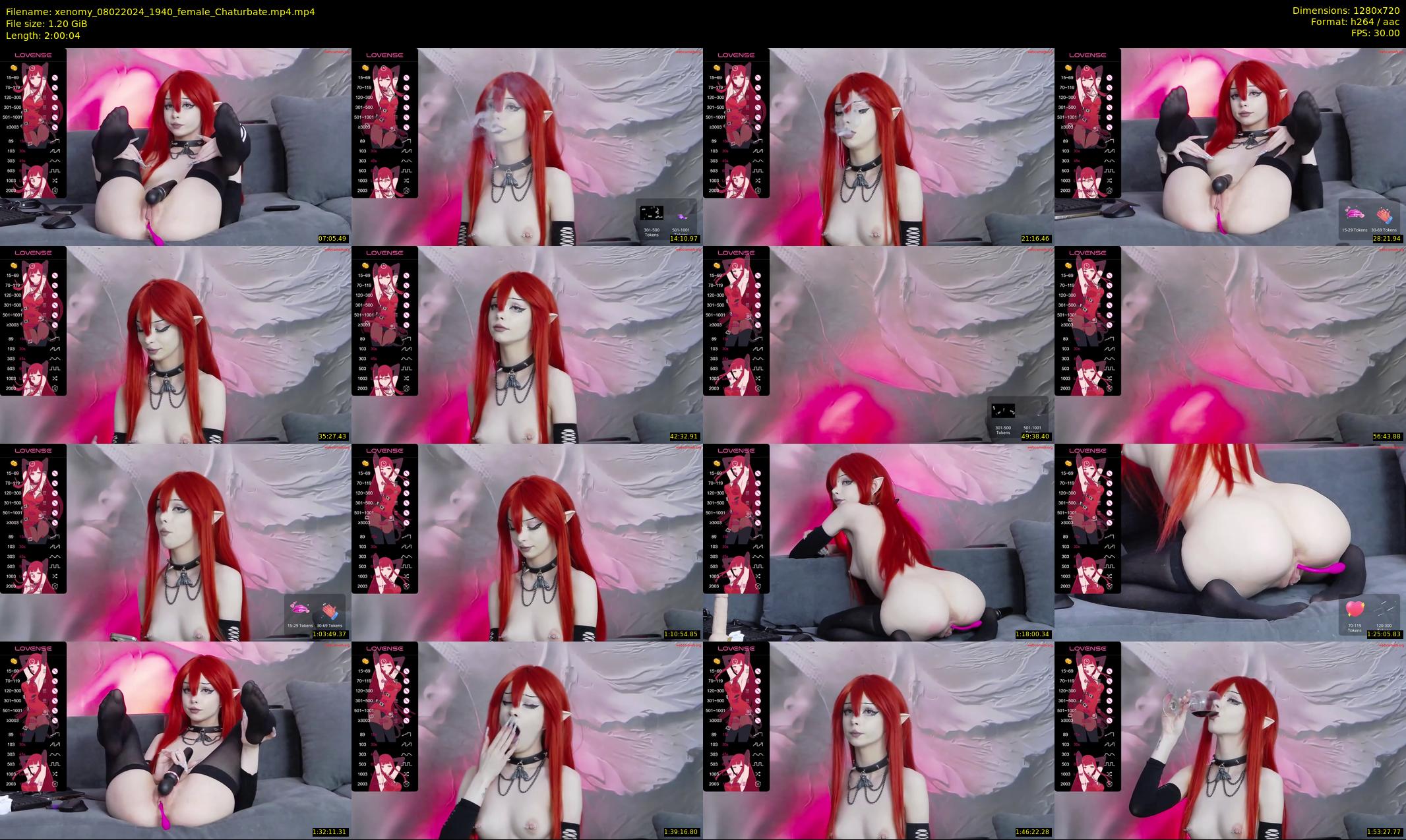 xenomy — 121 minute Chaturbate female cam show recording, 720p, Feb 8, 2024
