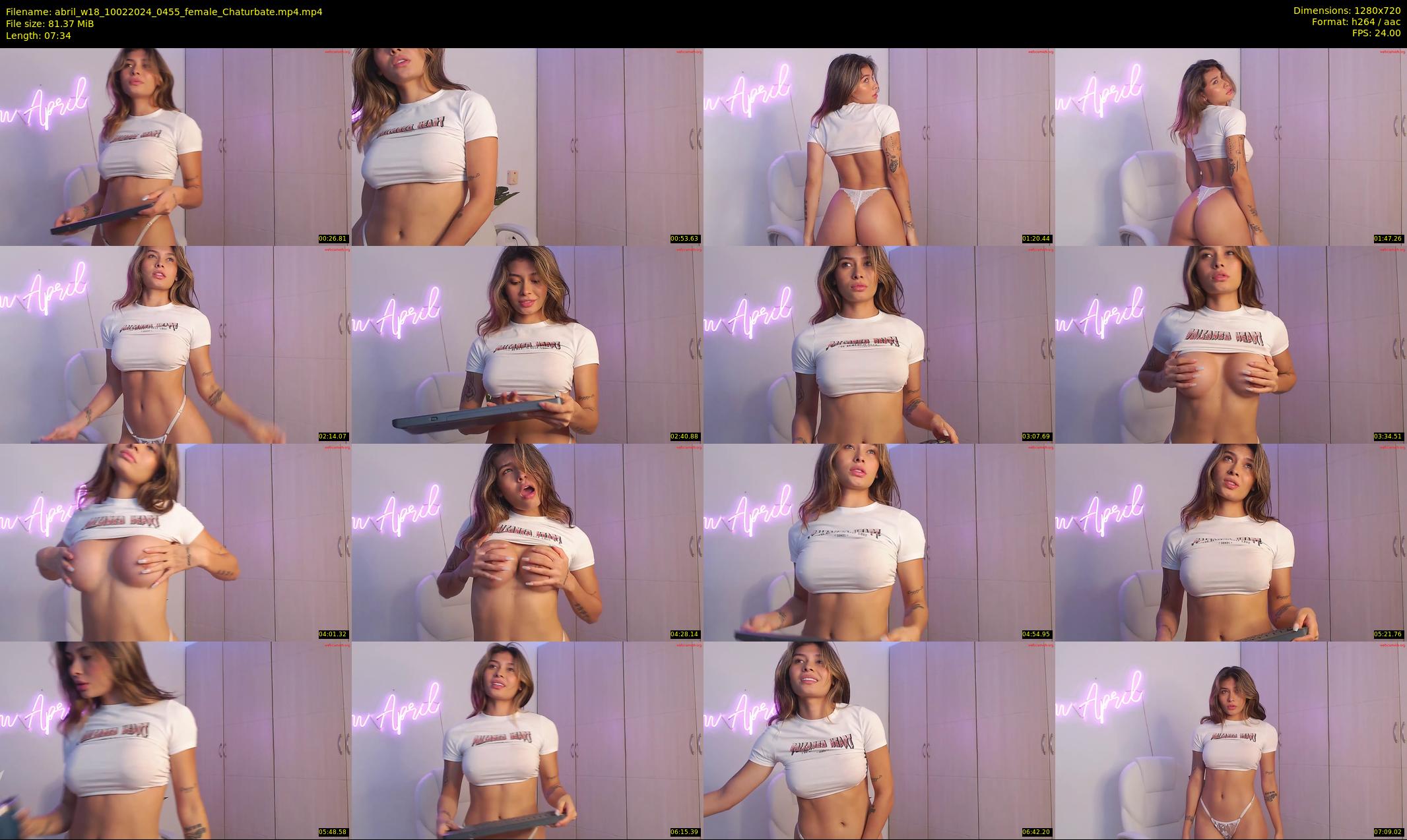 abril_w18 — 8 minute Chaturbate female cam show recording, 720p, Feb 10, 2024