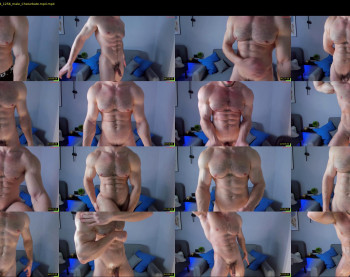 adam_muscle_ — 54 minute Chaturbate male cam show recording, 720p, Feb 9, 2024