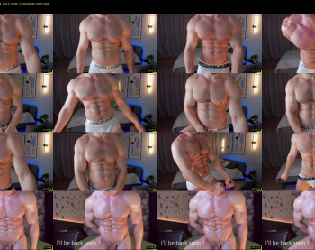 adam_muscle_ — 78 minute Chaturbate male cam show recording, 720p, Feb 9, 2024
