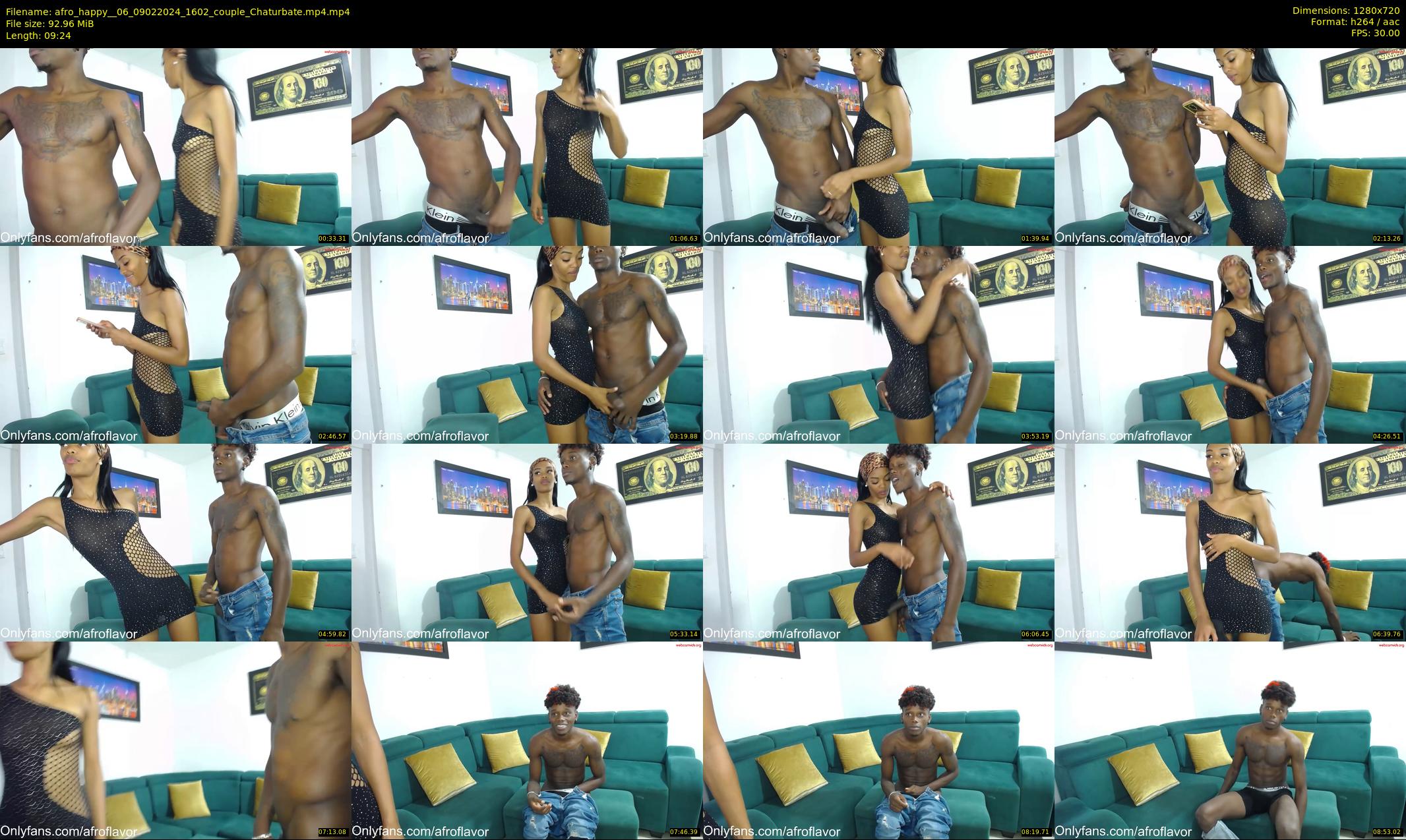 afro_happy__06 — 10 minute Chaturbate couple cam show recording, 720p, Feb 9, 2024
