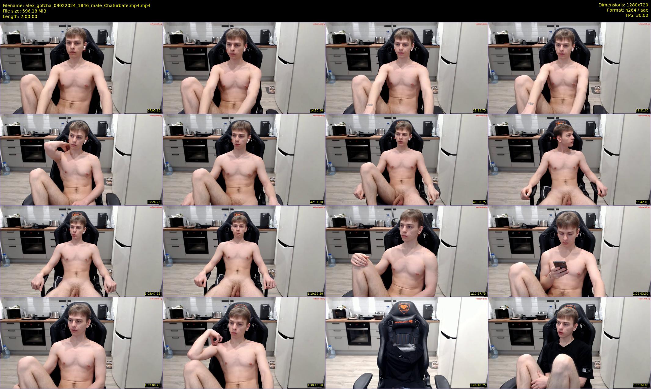 alex_gotcha — 120 minute Chaturbate male cam show recording, 720p, Feb 9, 2024