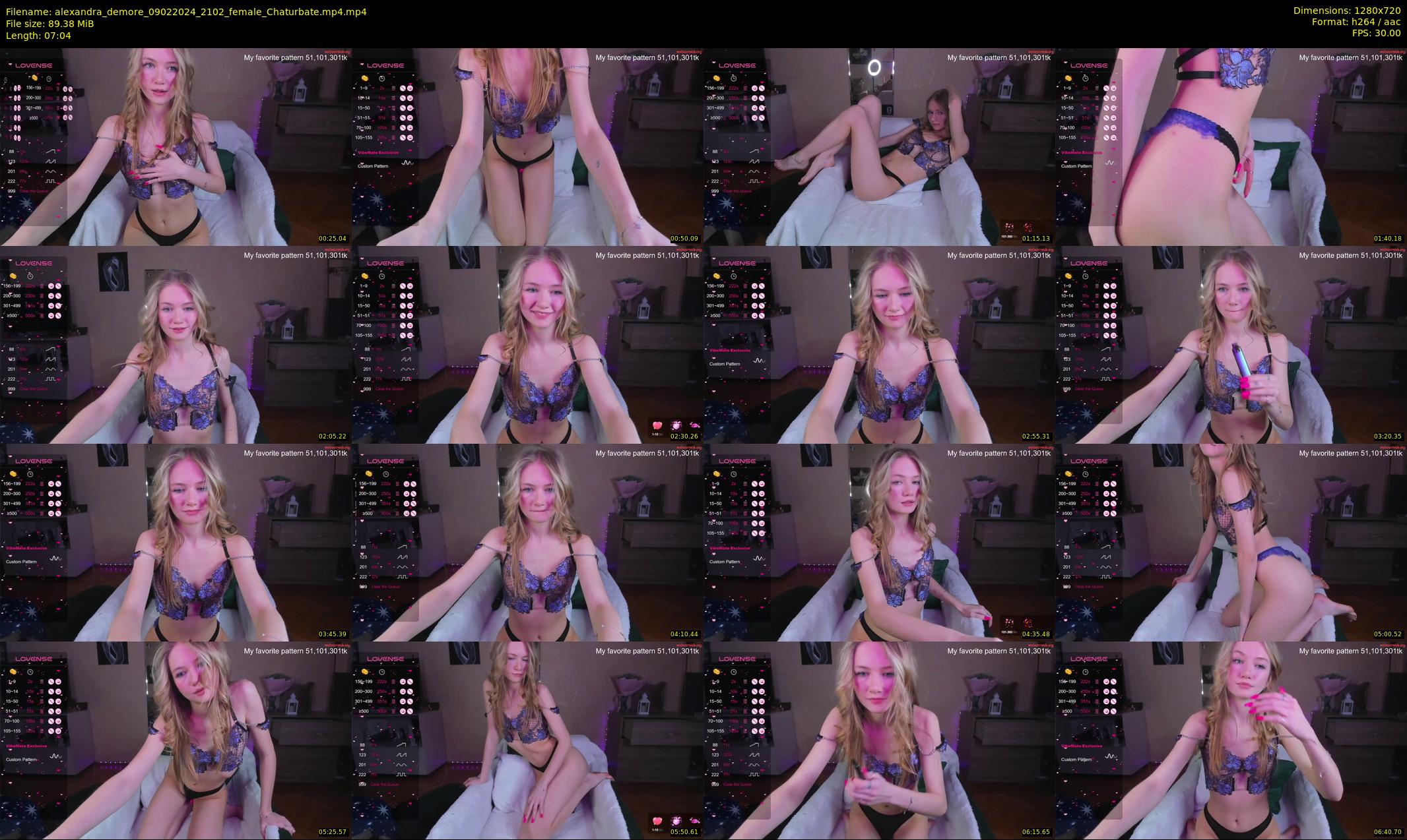alexandra_demore — 8 minute Chaturbate female cam show recording, 720p, Feb 9, 2024