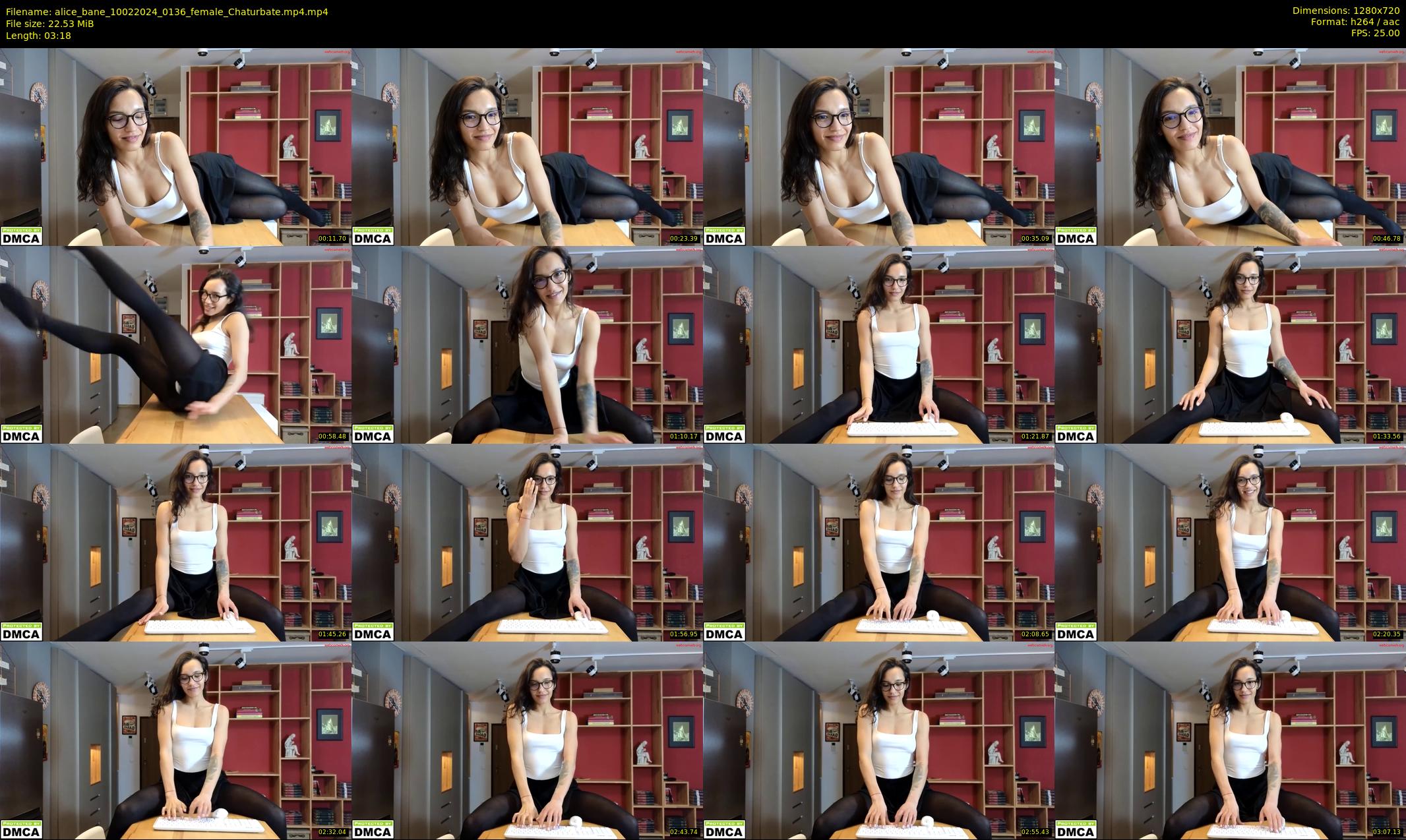 alice_bane — 4 minute Chaturbate female cam show recording, 720p, Feb 10, 2024