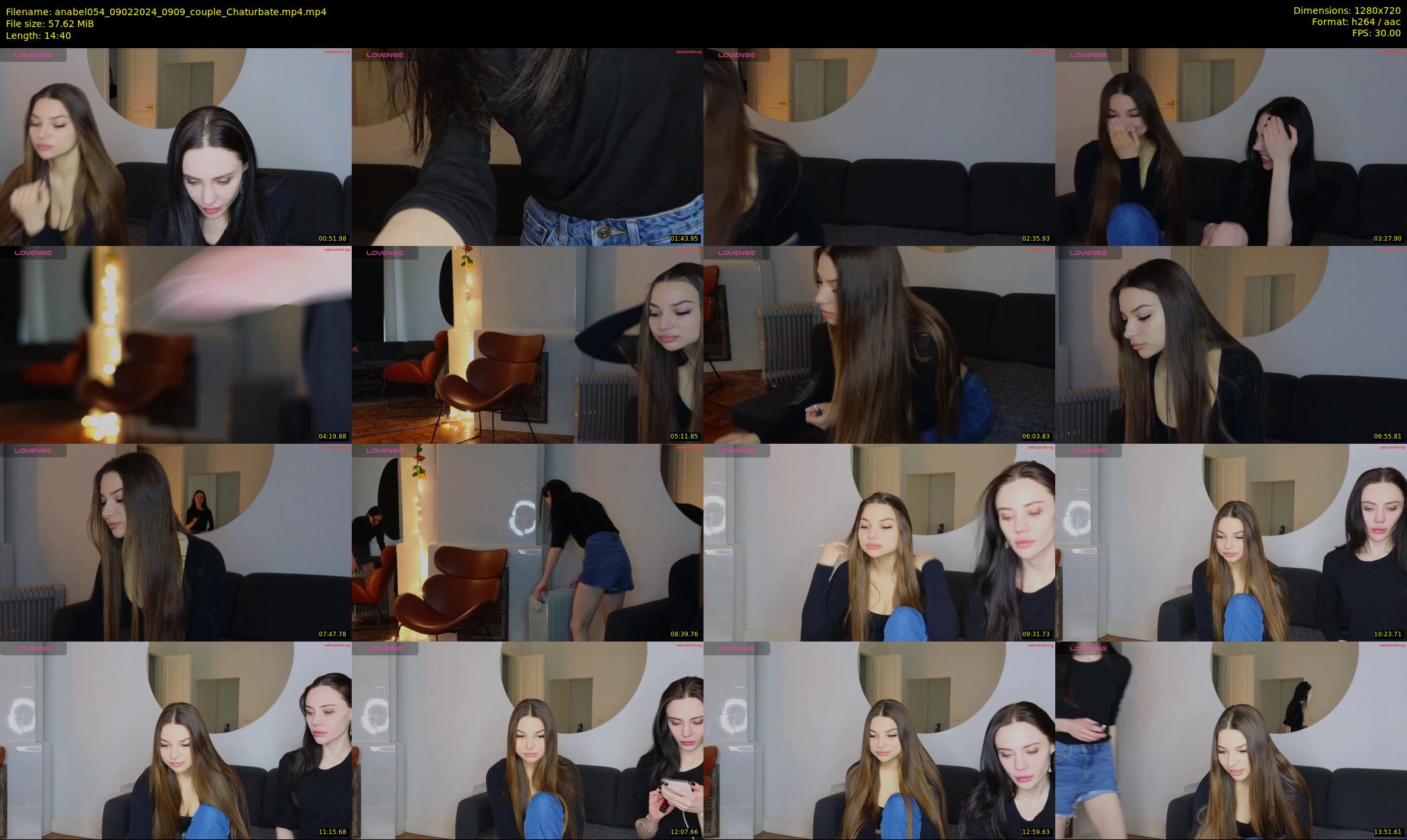 anabel054 — 15 minute Chaturbate female cam show recording, 720p, Feb 9, 2024