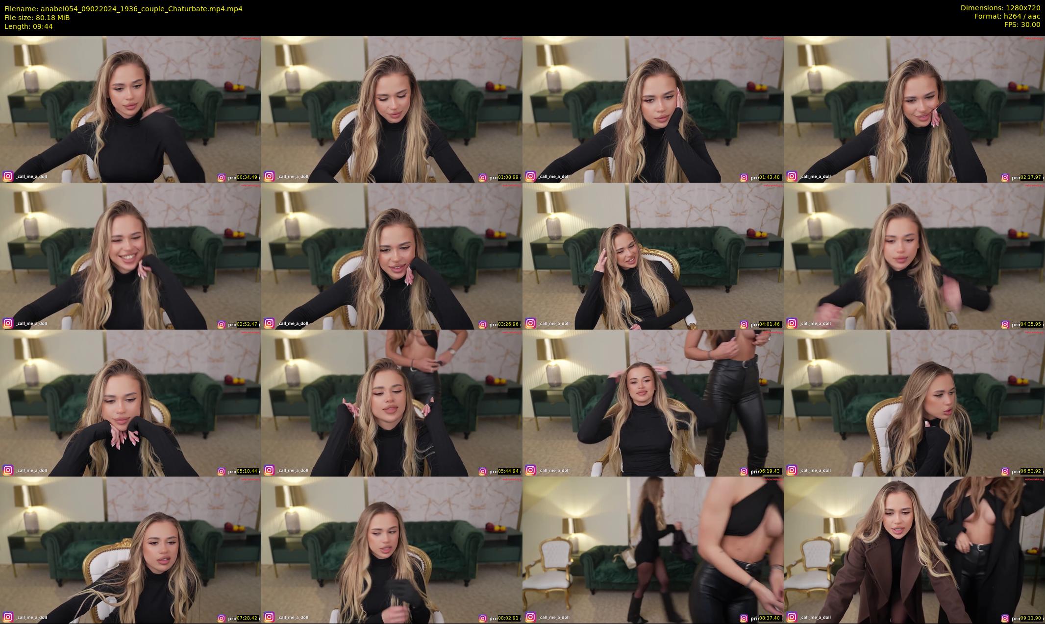 anabel054 — 10 minute Chaturbate female cam show recording, 720p, Feb 9, 2024
