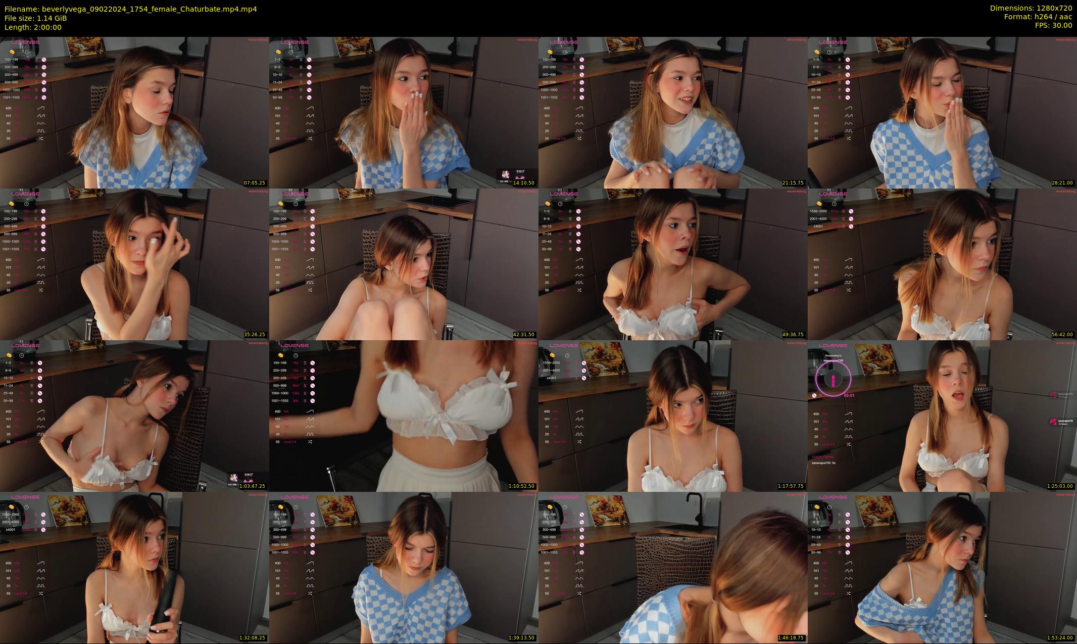 beverlyvega — 120 minute Chaturbate couple cam show recording, 720p, Feb 9, 2024