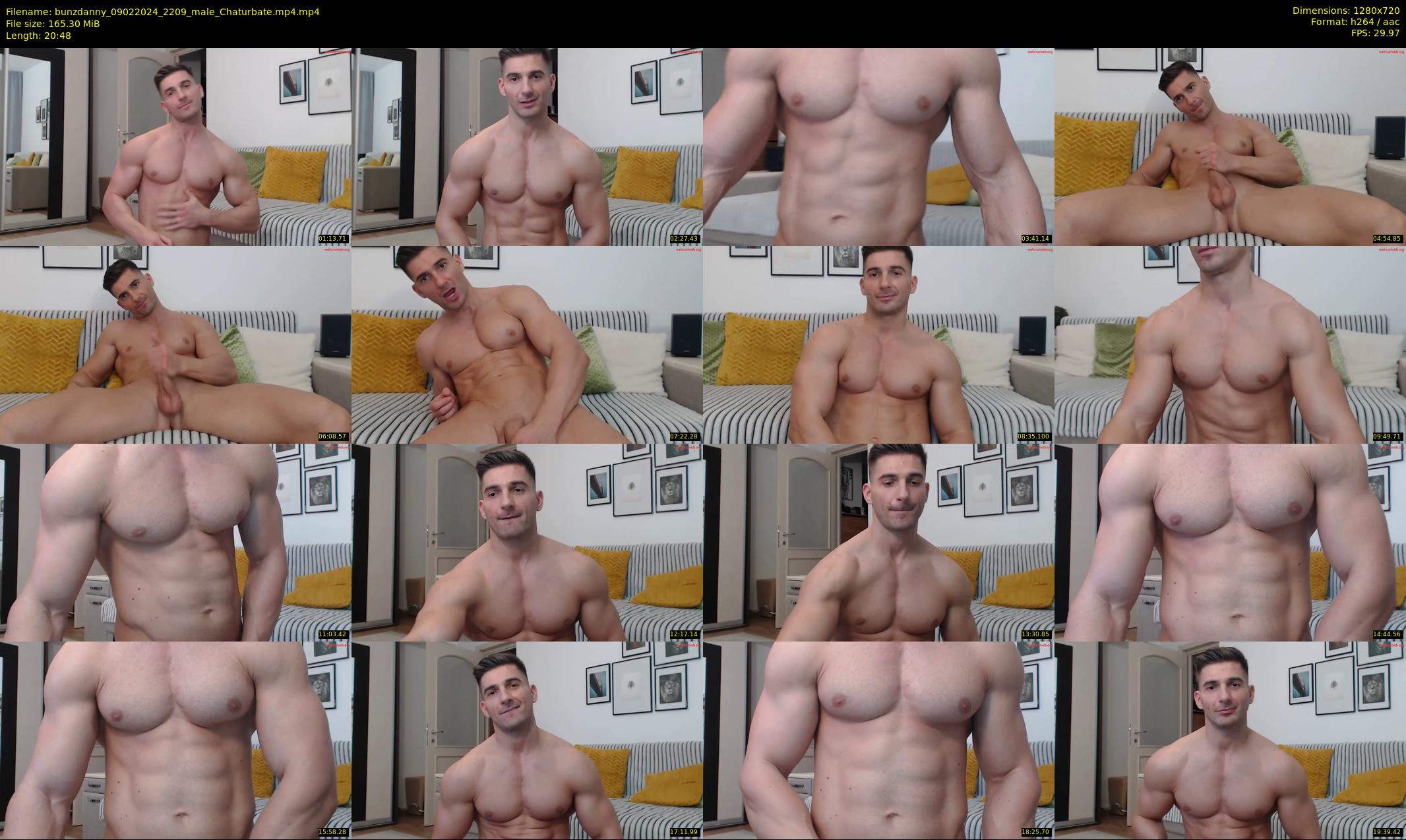 bunzdanny — 21 minute Chaturbate male cam show recording, 720p, Feb 9, 2024