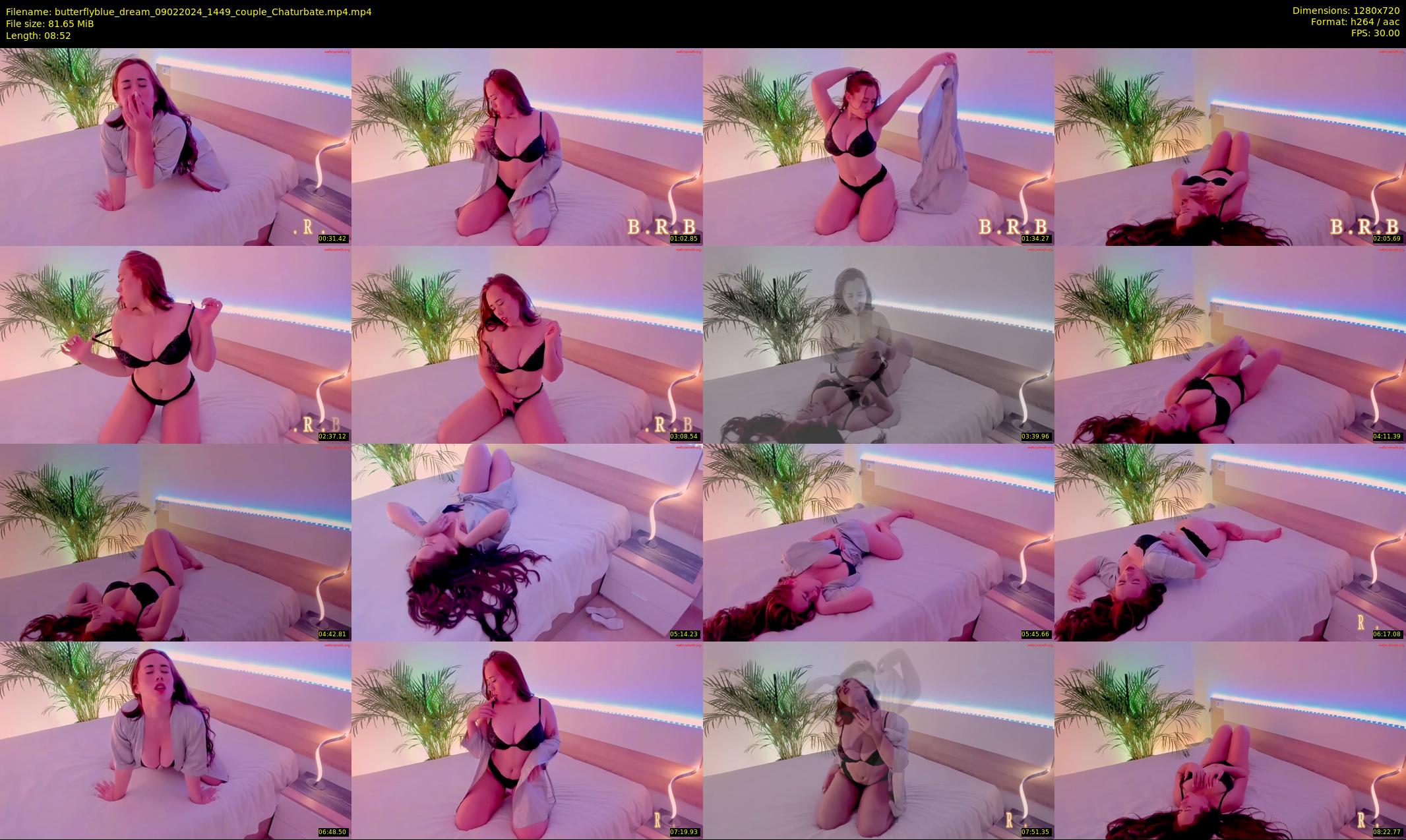 butterflyblue_dream — 9 minute Chaturbate couple cam show recording, 720p, Feb 9, 2024