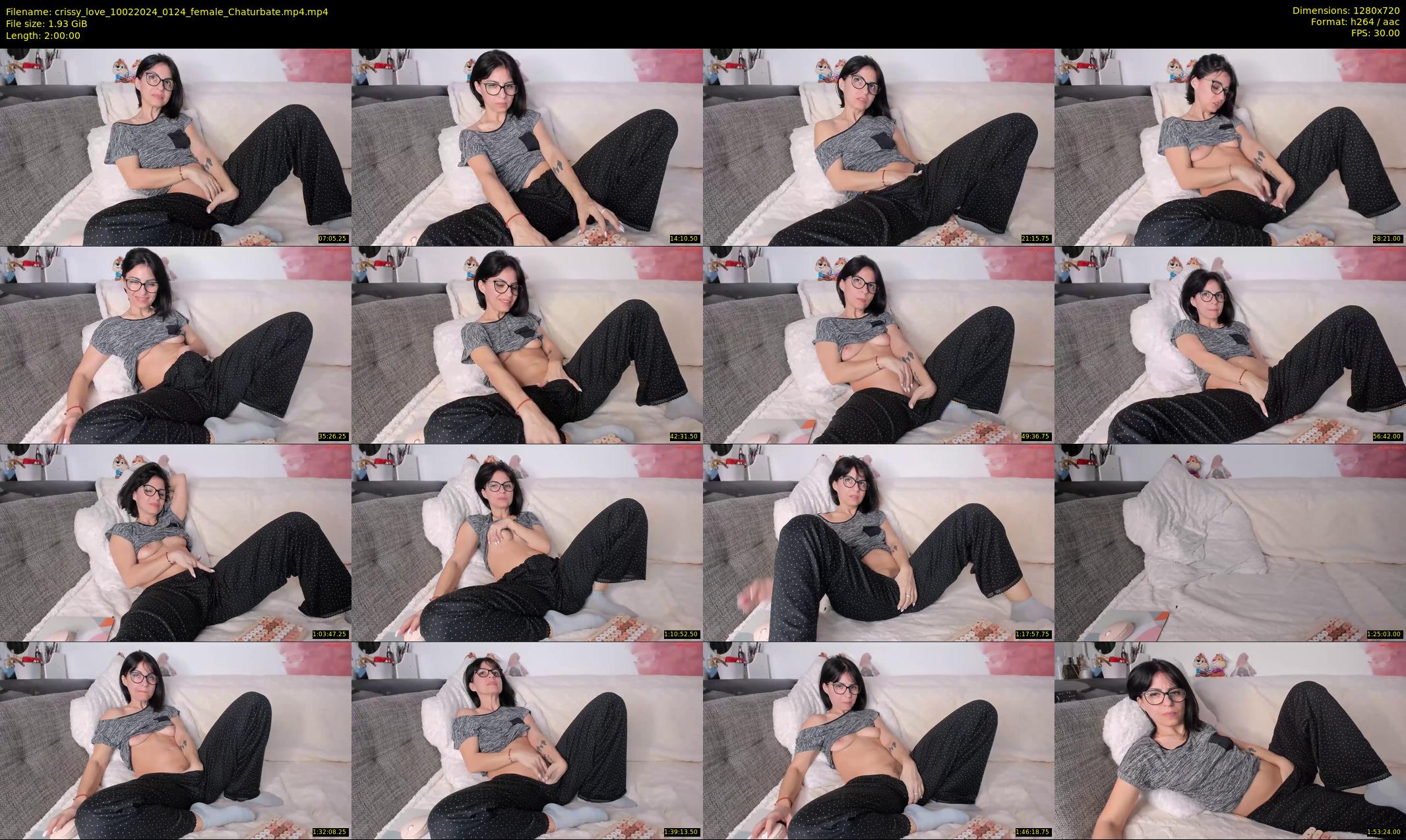 crissy_love — 120 minute Chaturbate female cam show recording, 720p, Feb 10, 2024