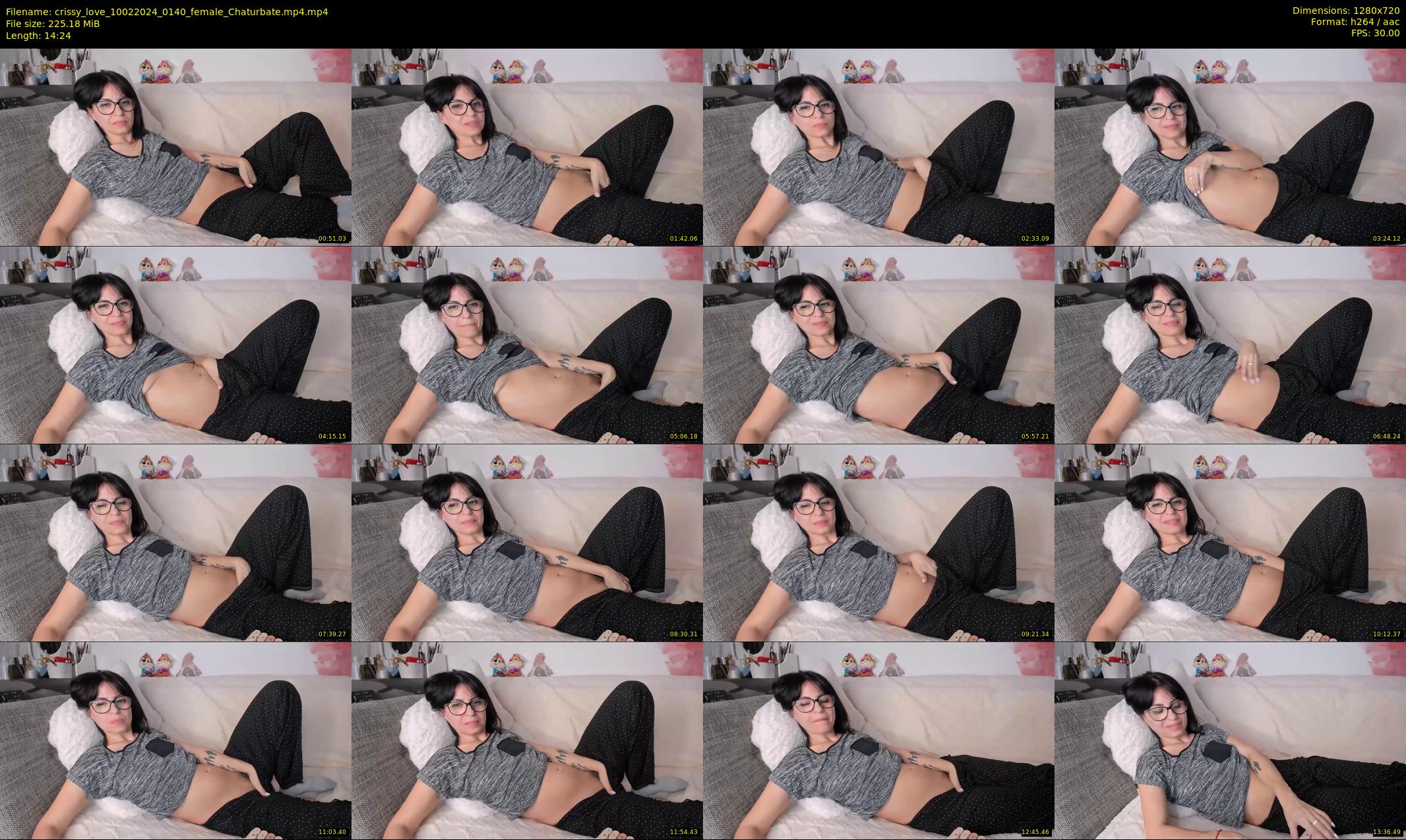 crissy_love — 15 minute Chaturbate female cam show recording, 720p, Feb 10, 2024