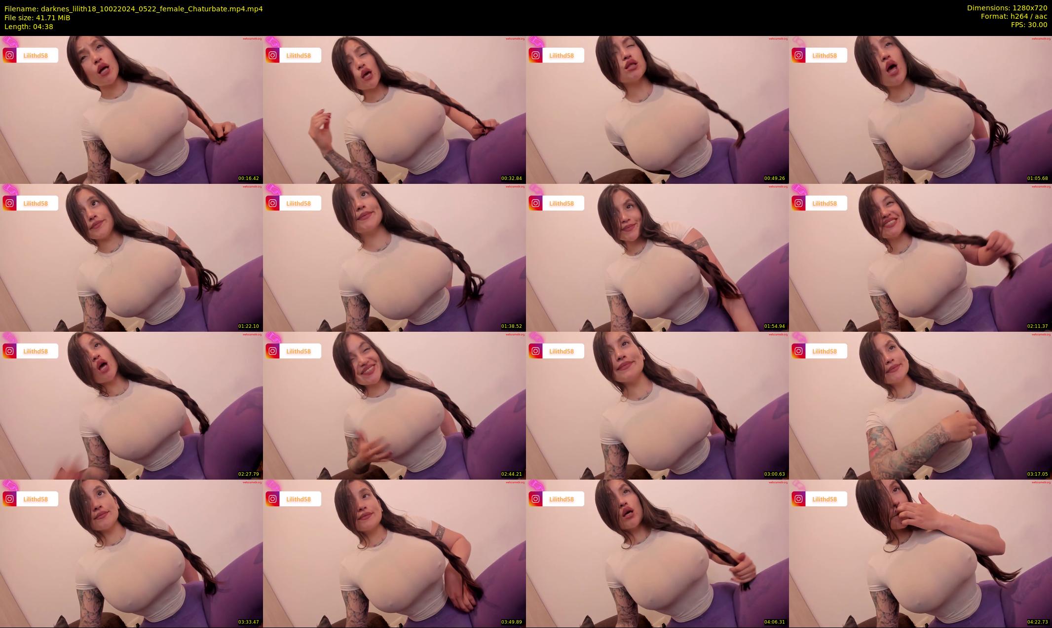 darknes_lilith18 — 5 minute Chaturbate female cam show recording, 720p, Feb 10, 2024