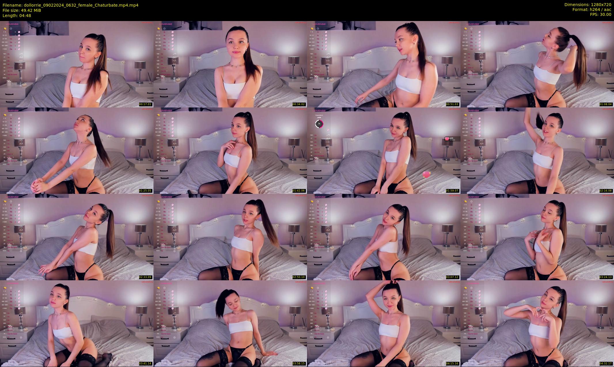 dollorrie — 5 minute Chaturbate couple cam show recording, 720p, Feb 9, 2024