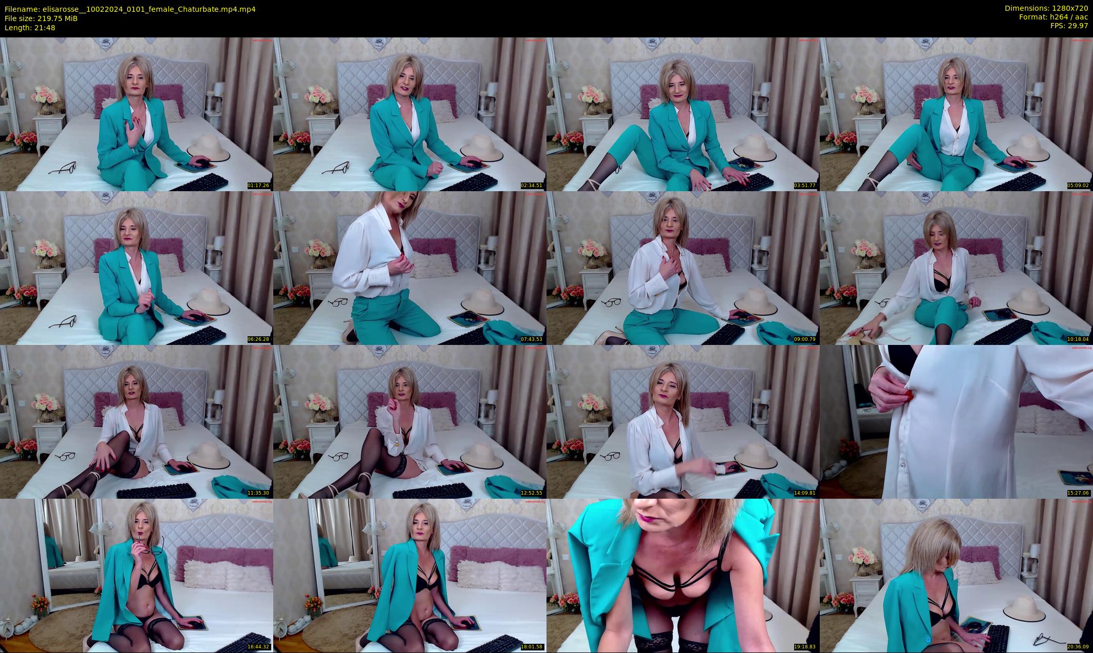 elisarosse_ — 22 minute Chaturbate female cam show recording, 720p, Feb 10, 2024