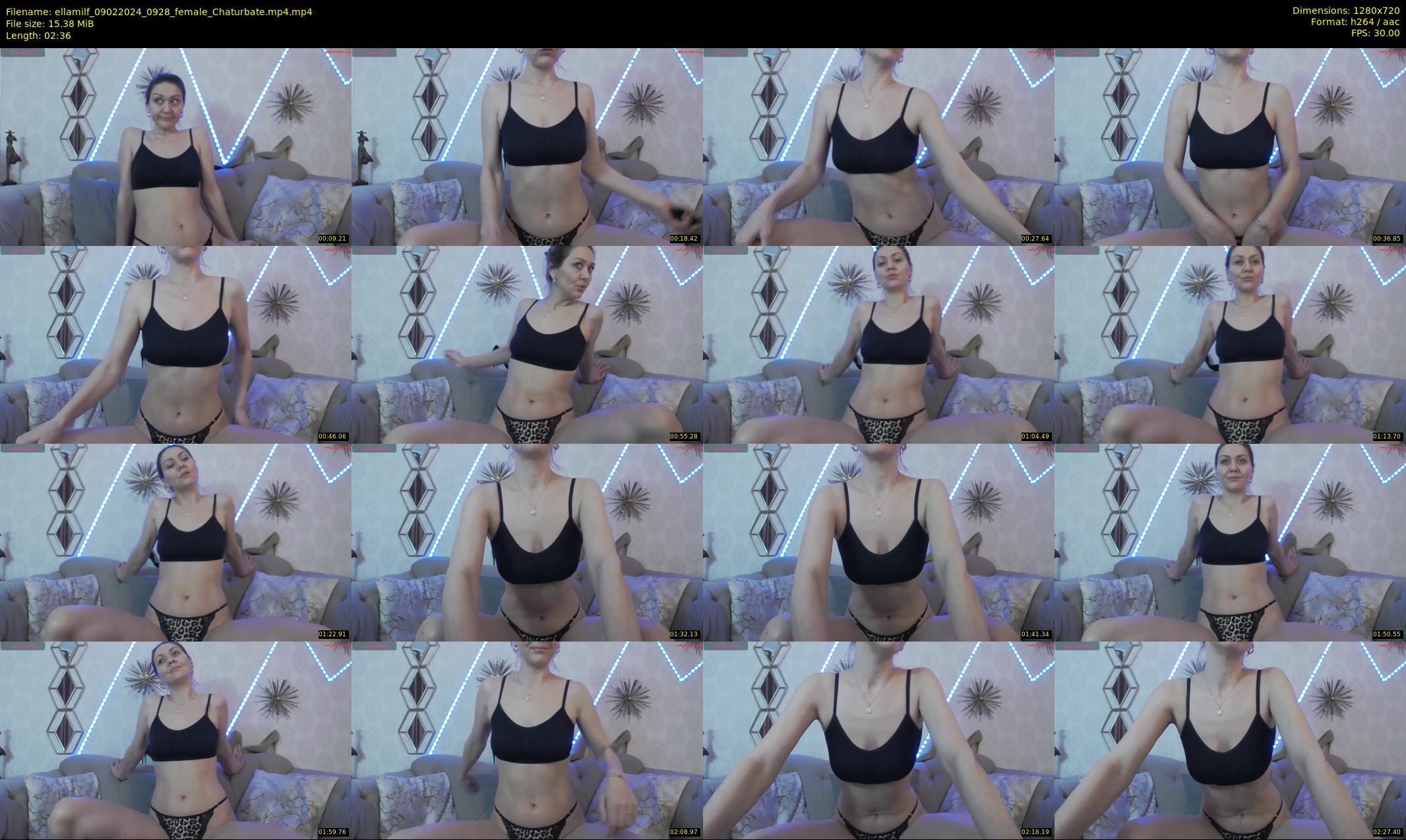 ellamilf — 3 minute Chaturbate female cam show recording, 720p, Feb 9, 2024