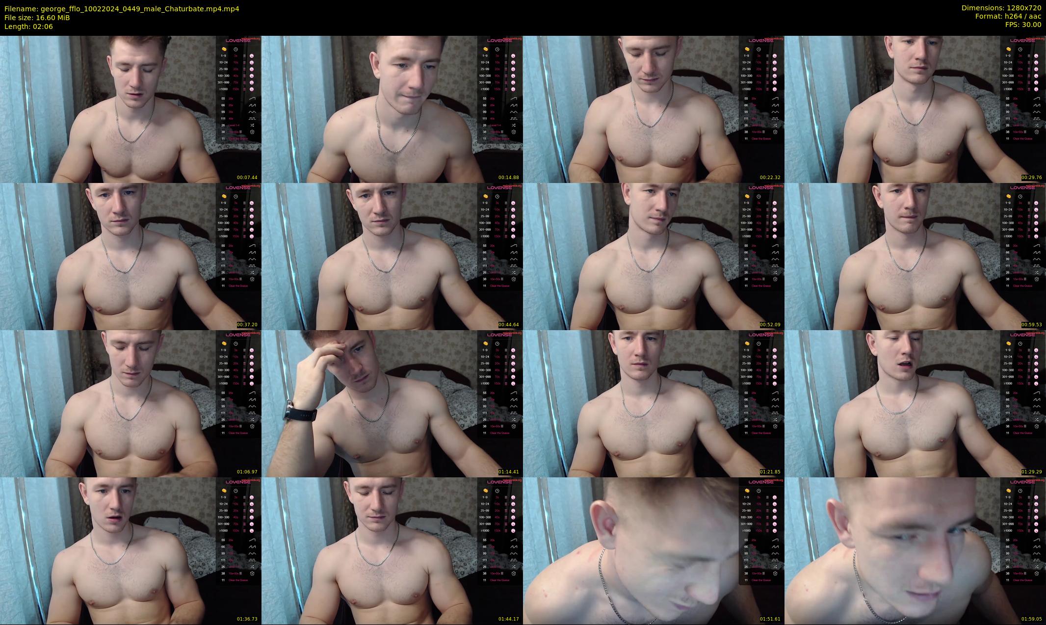 george_fflo — 3 minute Chaturbate male cam show recording, 720p, Feb 10, 2024