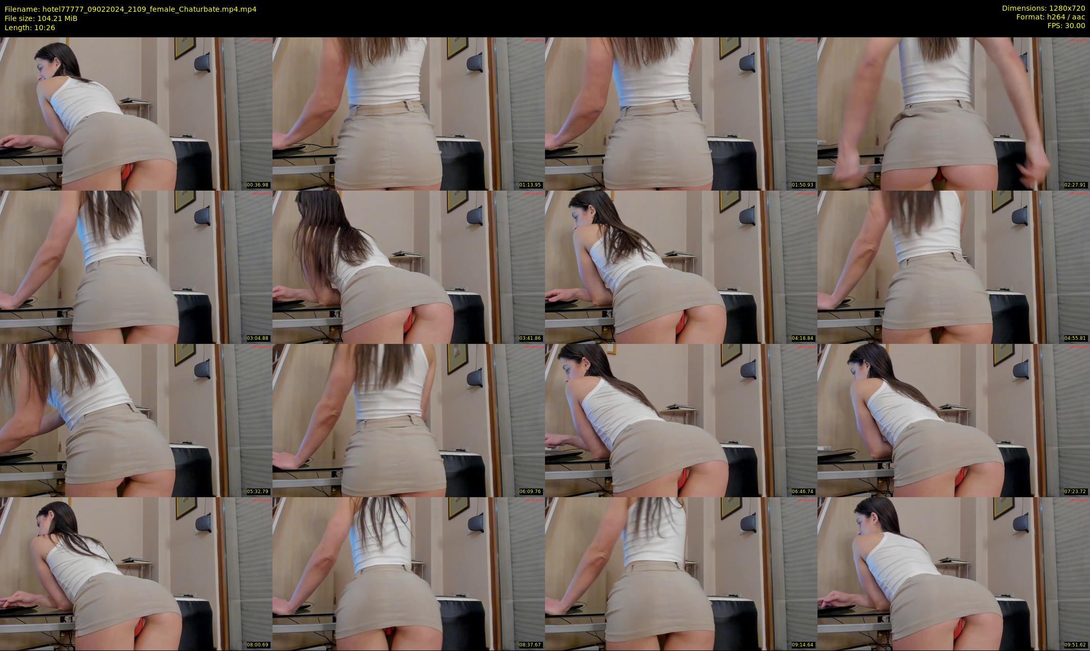 hotel77777 — 11 minute Chaturbate female cam show recording, 720p, Feb 9, 2024