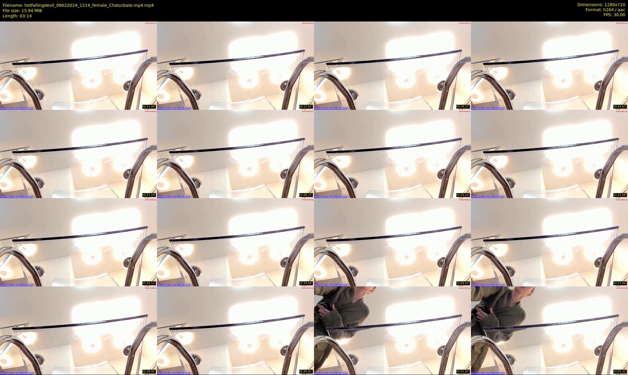 hotfallingdevil — 4 minute Chaturbate female cam show recording, 720p, Feb 9, 2024