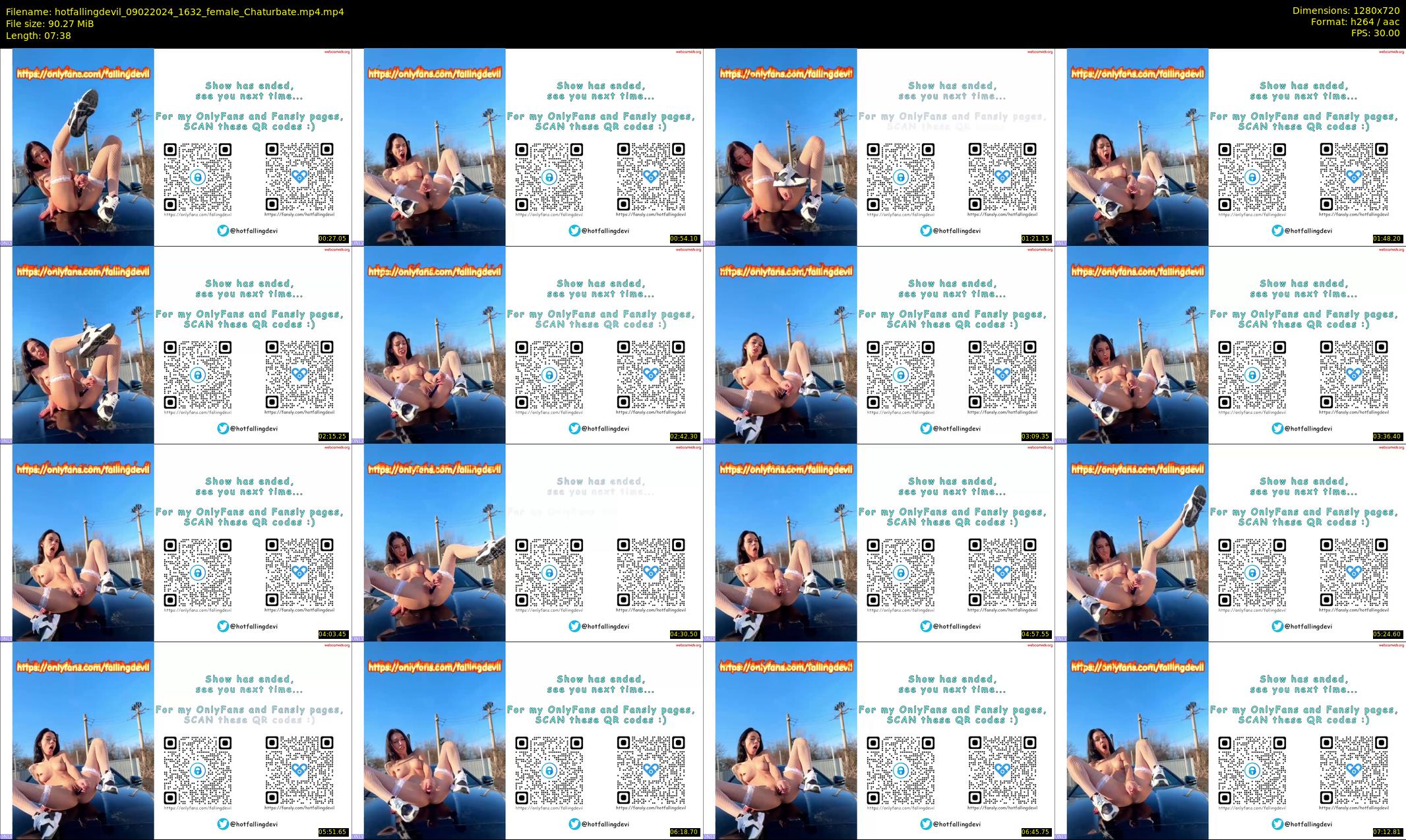 hotfallingdevil — 8 minute Chaturbate female cam show recording, 720p, Feb 9, 2024