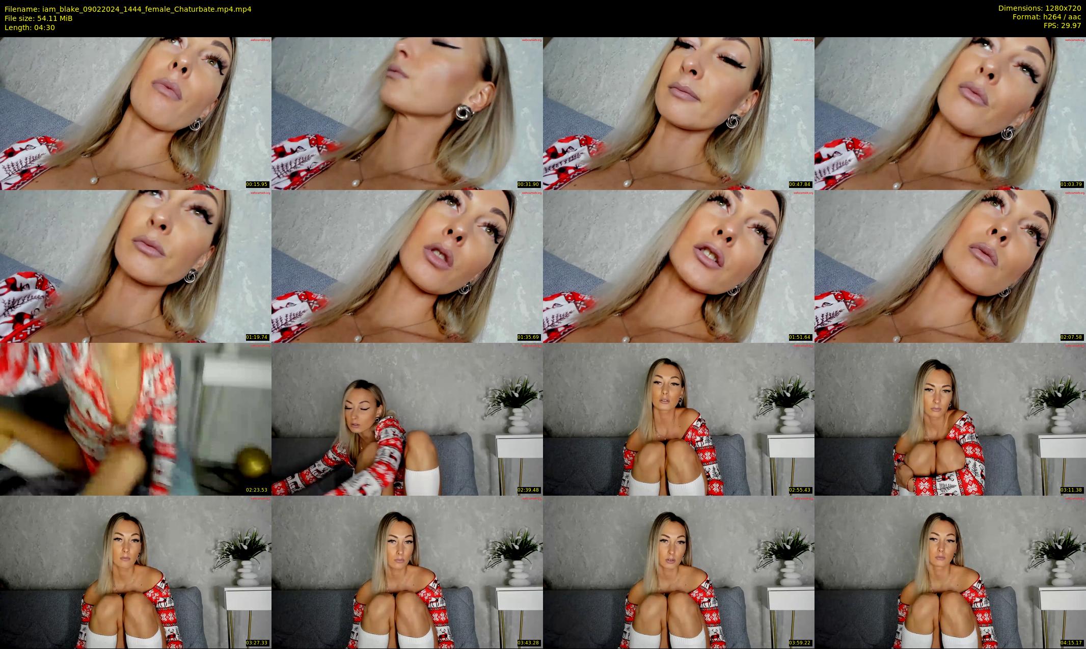 iam_blake — 5 minute Chaturbate female cam show recording, 720p, Feb 9, 2024