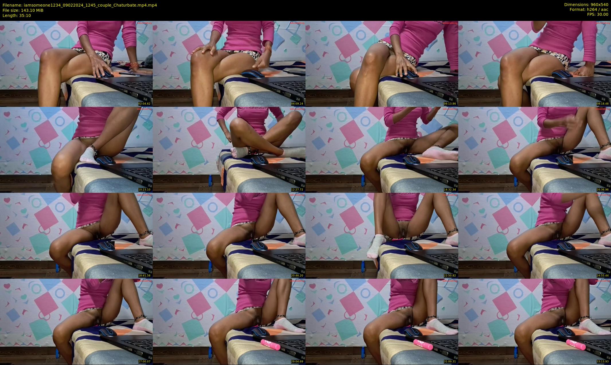 iamsomeone1234 — 36 minute Chaturbate couple cam show recording, 480p, Feb 9, 2024