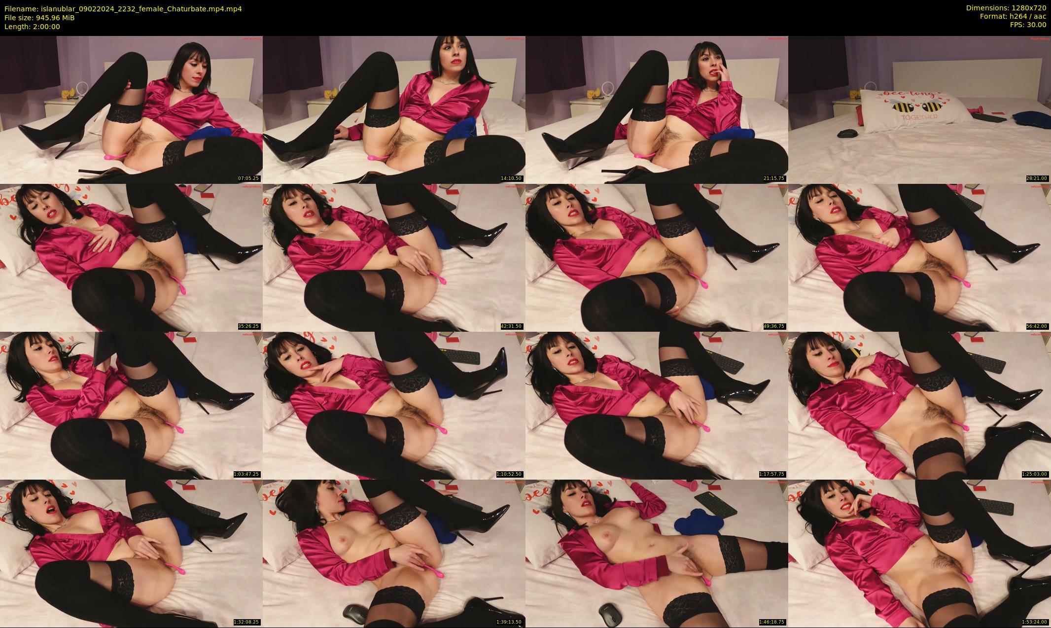 islanublar — 120 minute Chaturbate female cam show recording, 720p, Feb 9, 2024