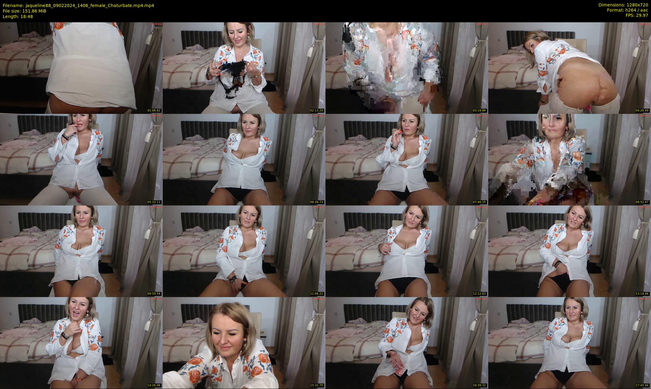 jaqueline88 — 19 minute Chaturbate female cam show recording, 720p, Feb 9, 2024