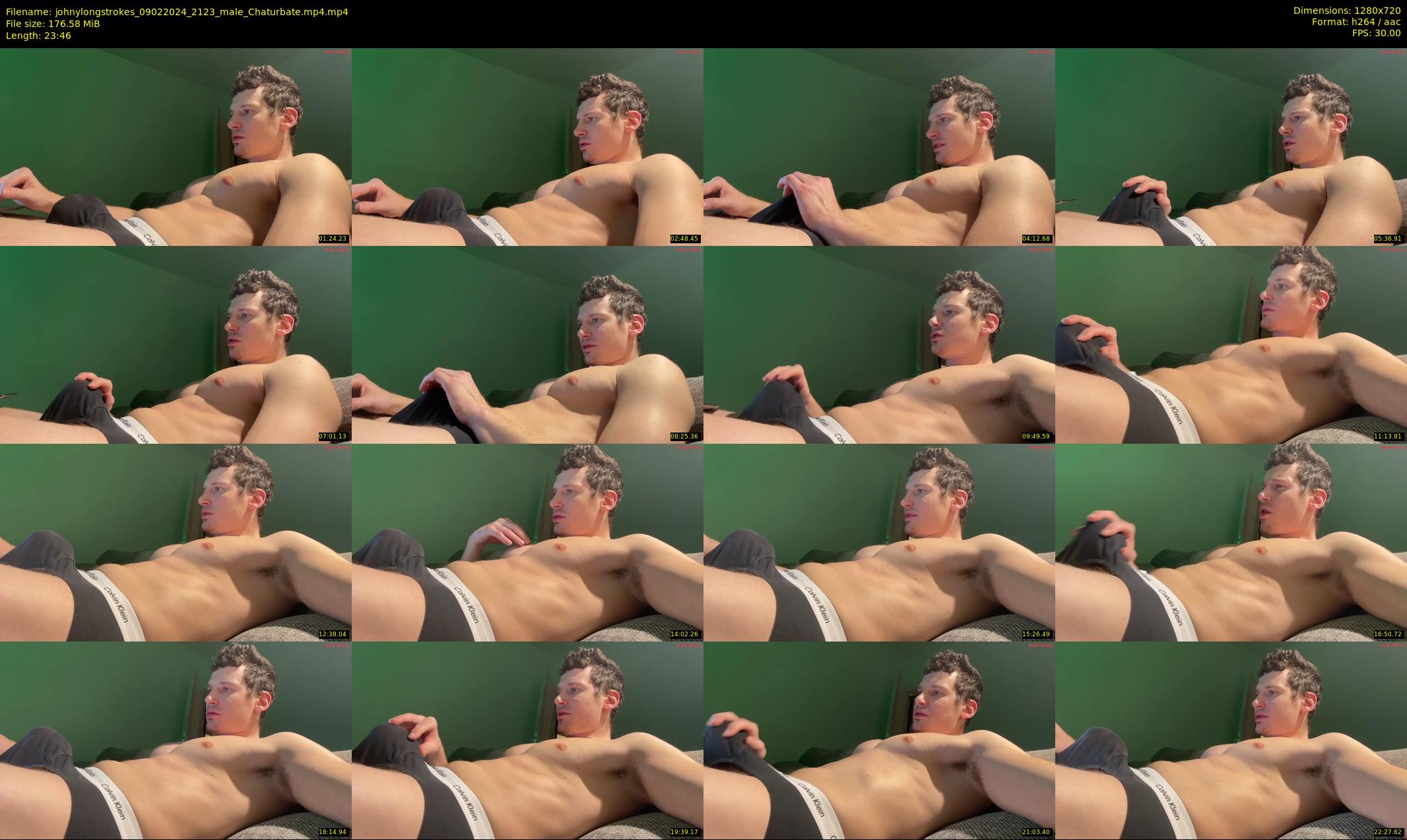 johnylongstrokes — 24 minute Chaturbate male cam show recording, 720p, Feb 9, 2024